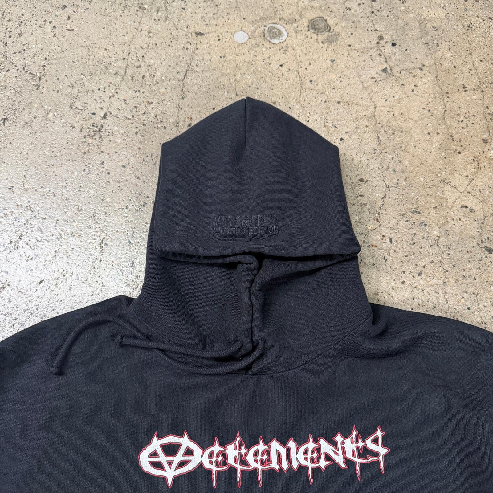 Vetements Vetements Grim Reaper Pull-over Hoodie Size US XXL / EU 58 / 5 - 3 Thumbnail