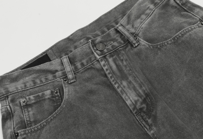 Japanese Brand × Jean American high street casual straight loose cool jeans Size US 32 / EU 48 - 4 Thumbnail