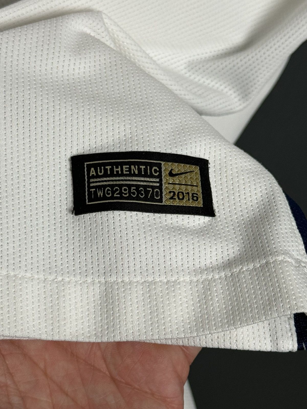 Nike Norway National Team 16/18 Away Football Player Issue Jersey Size M / US 6-8 / IT 42-44 - 7 Thumbnail