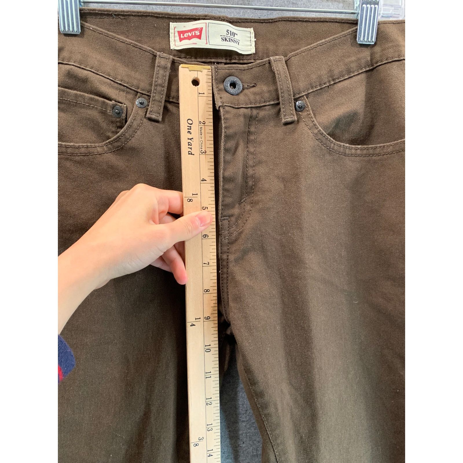 Levi's Levi's Jeans Women Size 28 Brown Jeans Size 28" / US 6 / IT 42 - 7 Thumbnail