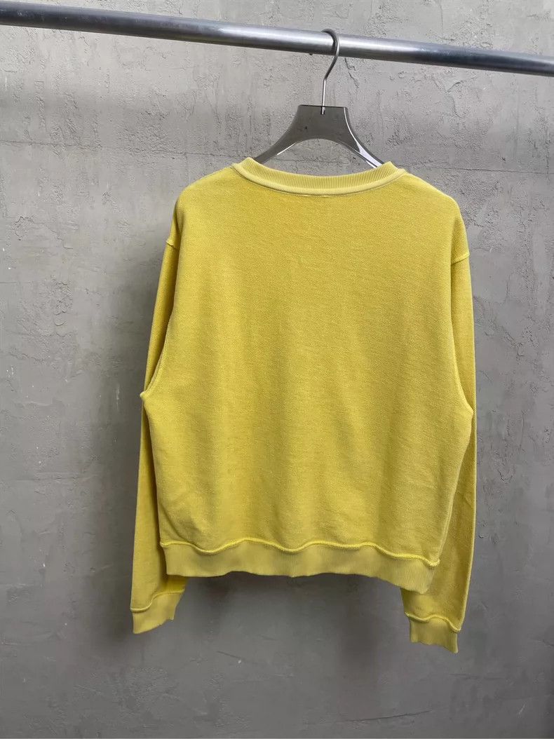 Loewe loewe Yellow anti-piercing embroidered large logo round-nec Size US M / EU 48-50 / 2 - 2 Thumbnail