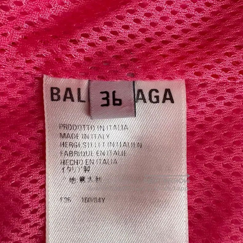 Balenciaga Balenciaga Pink Fleece Long Sleeve Jacket Size XS / US 0-2 / IT 36-38 - 5 Thumbnail