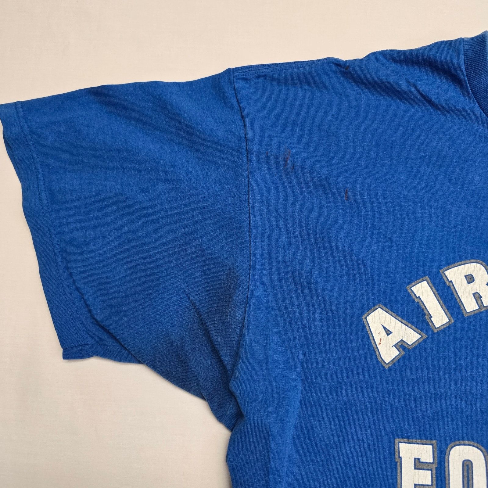 Fruit Of The Loom USAF Airforce Foorball XL Blue Coors Light Champs Bar Tee Size US XL / EU 56 / 4 - 5 Thumbnail