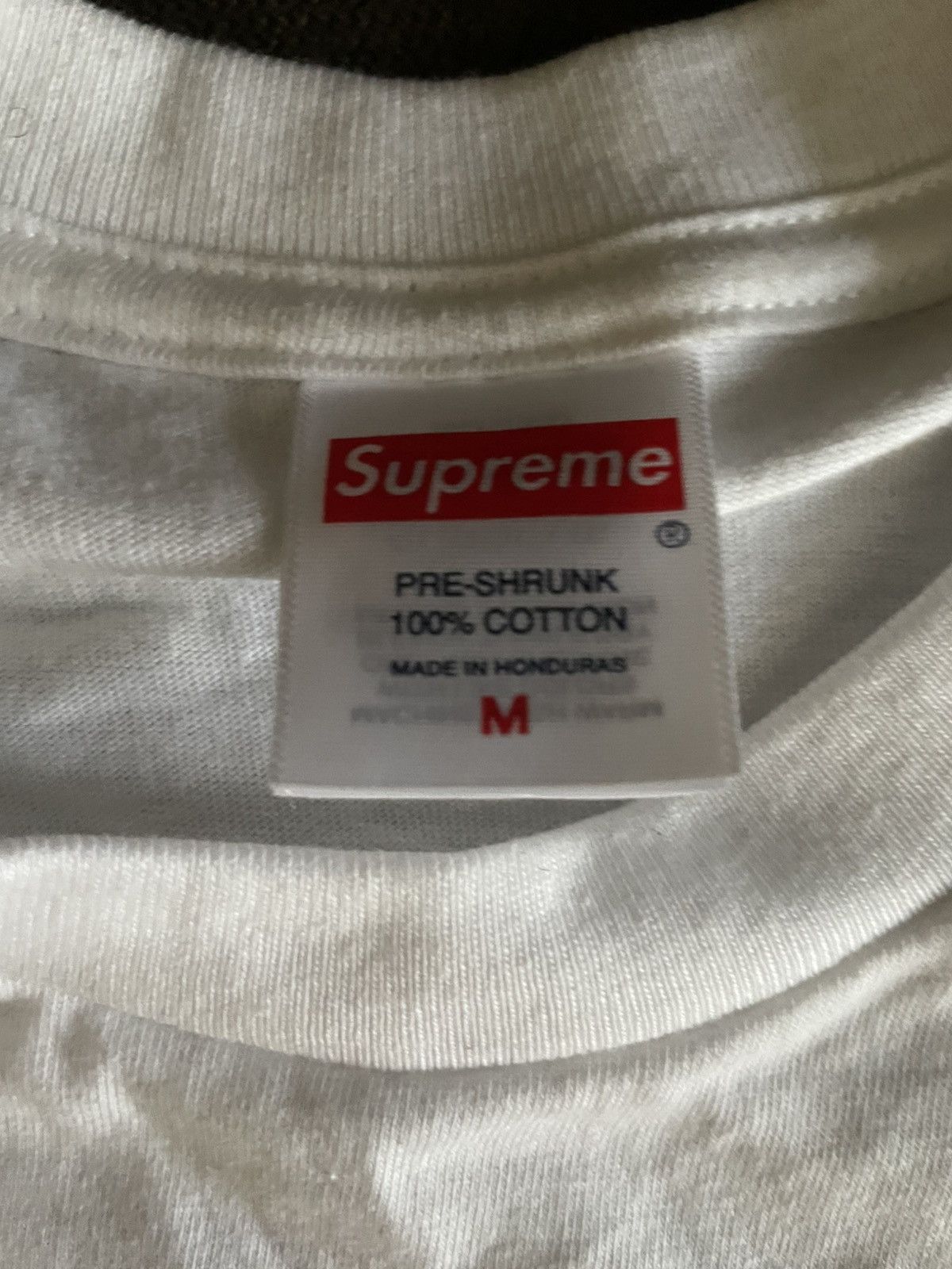 Supreme F/W 2025 Skull Tee White