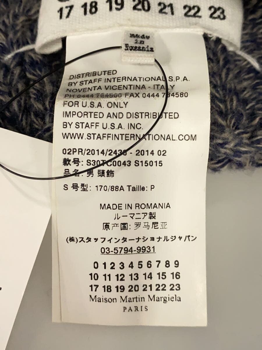 Maison Margiela Cable Knit Wool Beanie Size ONE SIZE - 4 Thumbnail