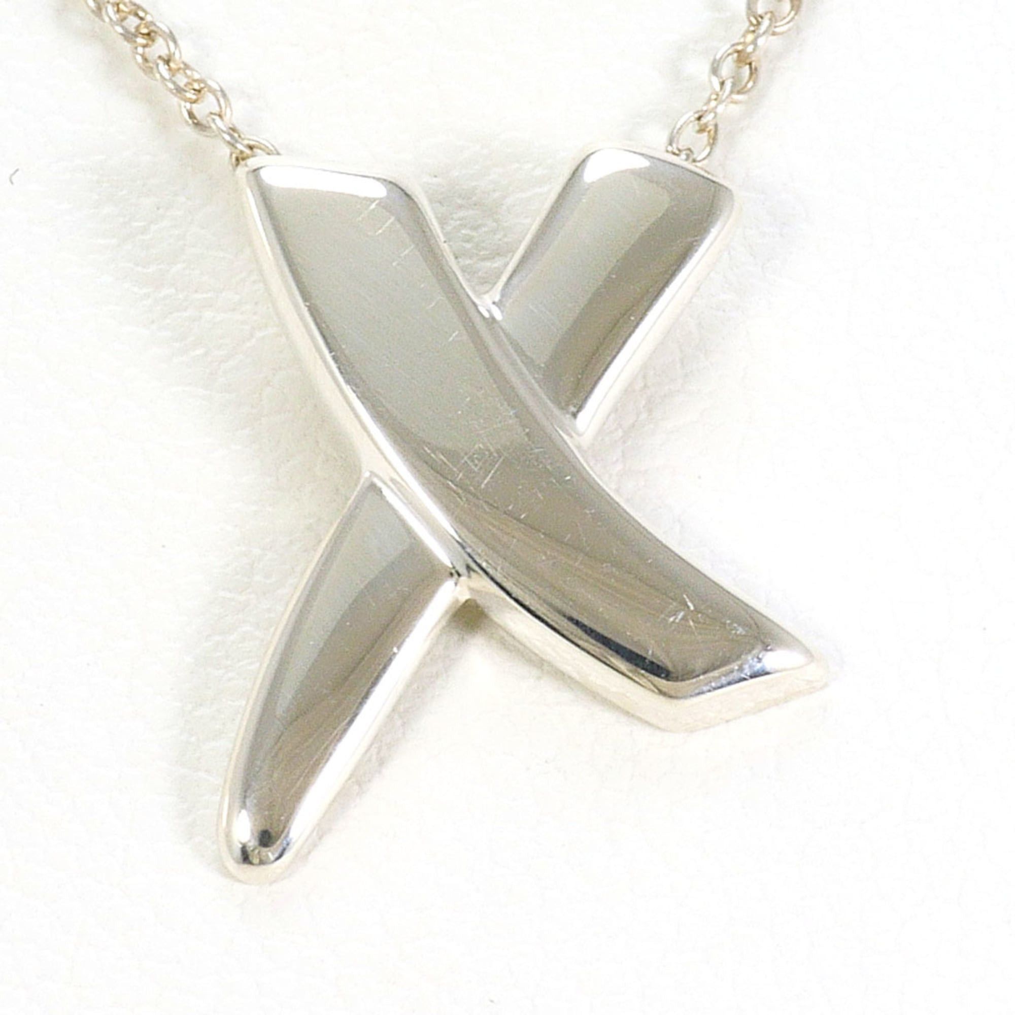 Tiffany & Co. Tiffany & Co. Kiss Silver Necklace, Total Weight 2.3g, 42cm, Jewelry Size ONE SIZE - 1 Thumbnail