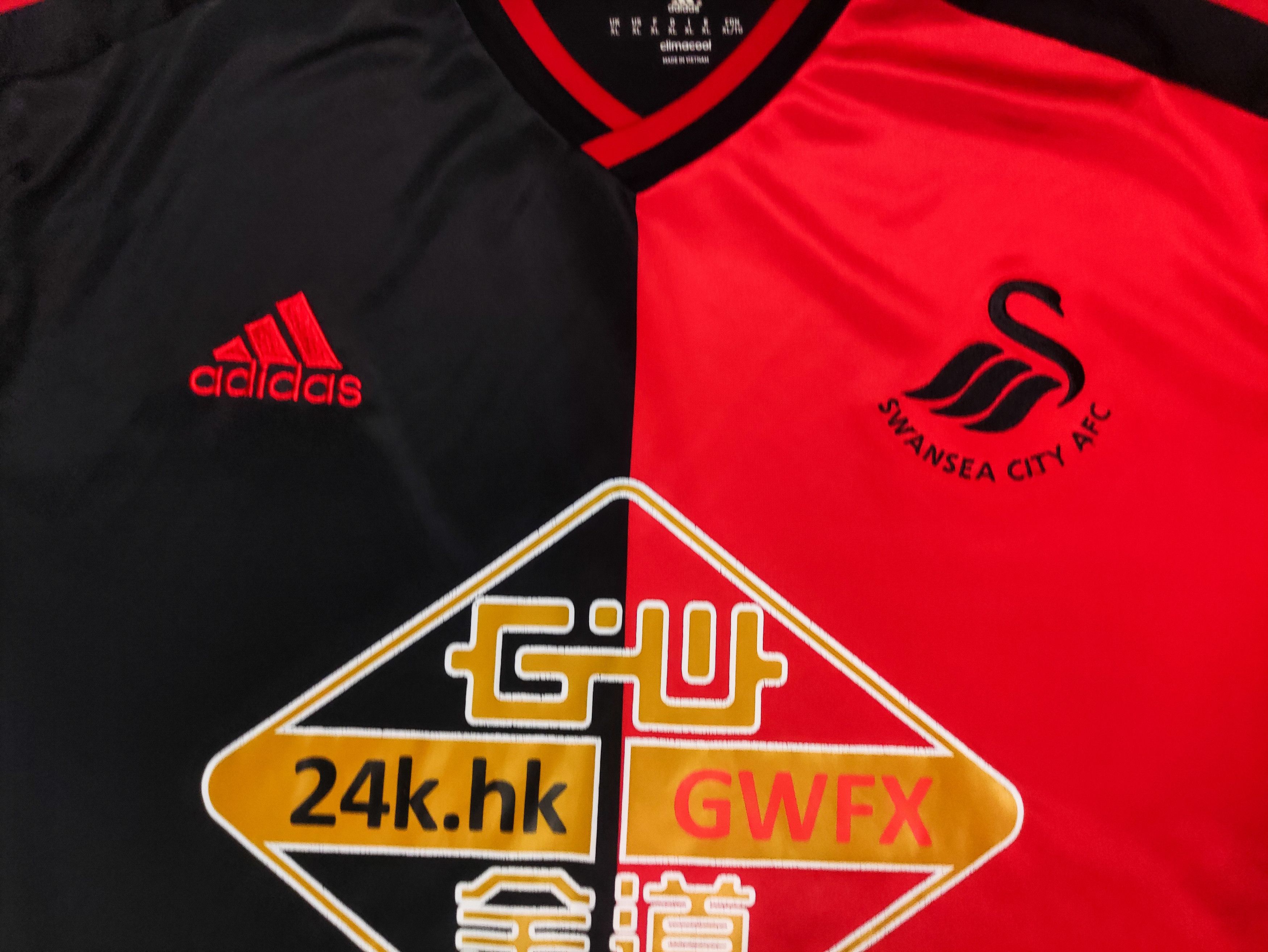 Adidas Swansea City 2014 2015 Adidas Away Shirt Kit Jersey Michu Size US XL / EU 56 / 4 - 10 Thumbnail