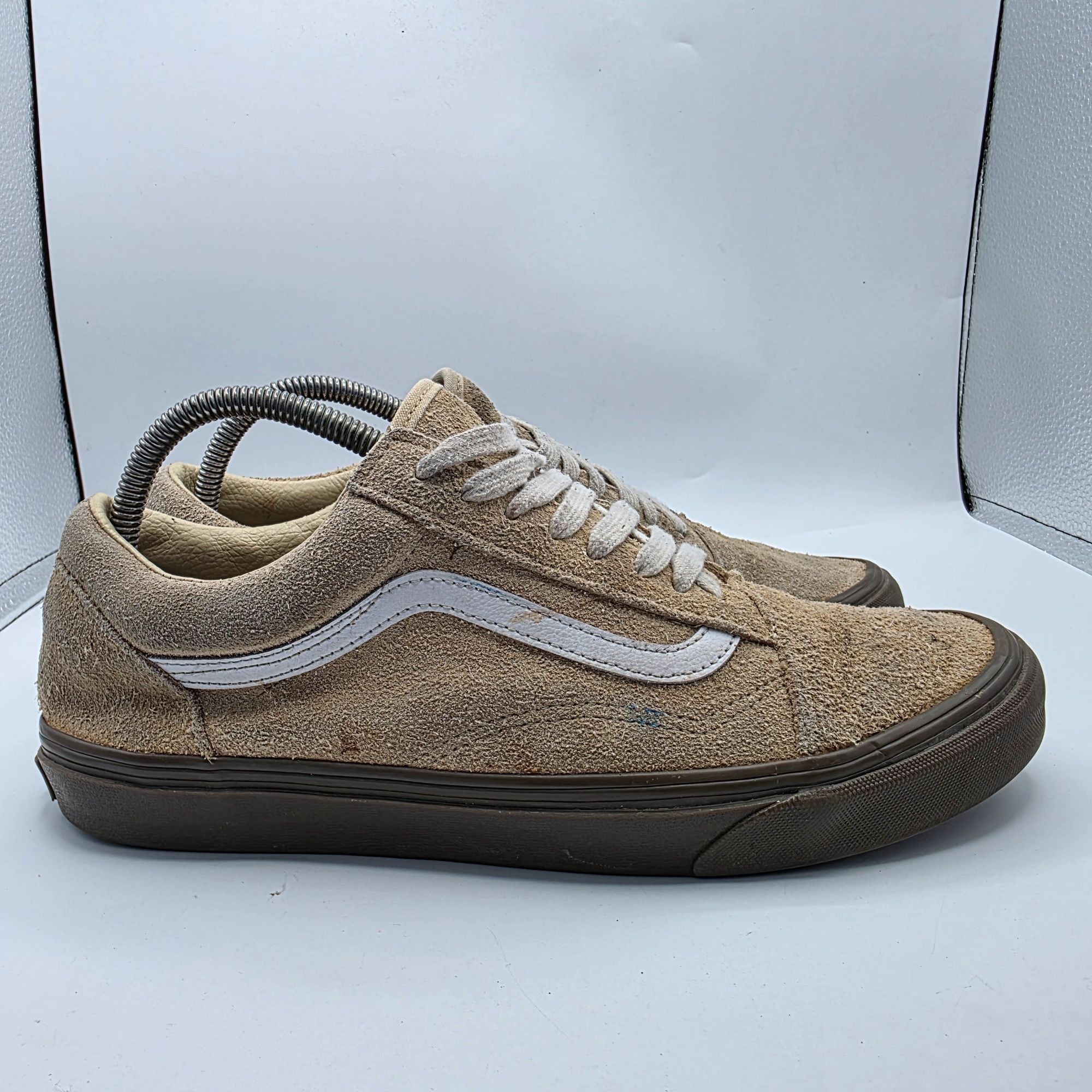 Vans Vans Hairy Suede Old Skool Mens Size 9.5 Brown Shoes Skatebo Size US 9.5 / EU 42-43 - 12 Thumbnail