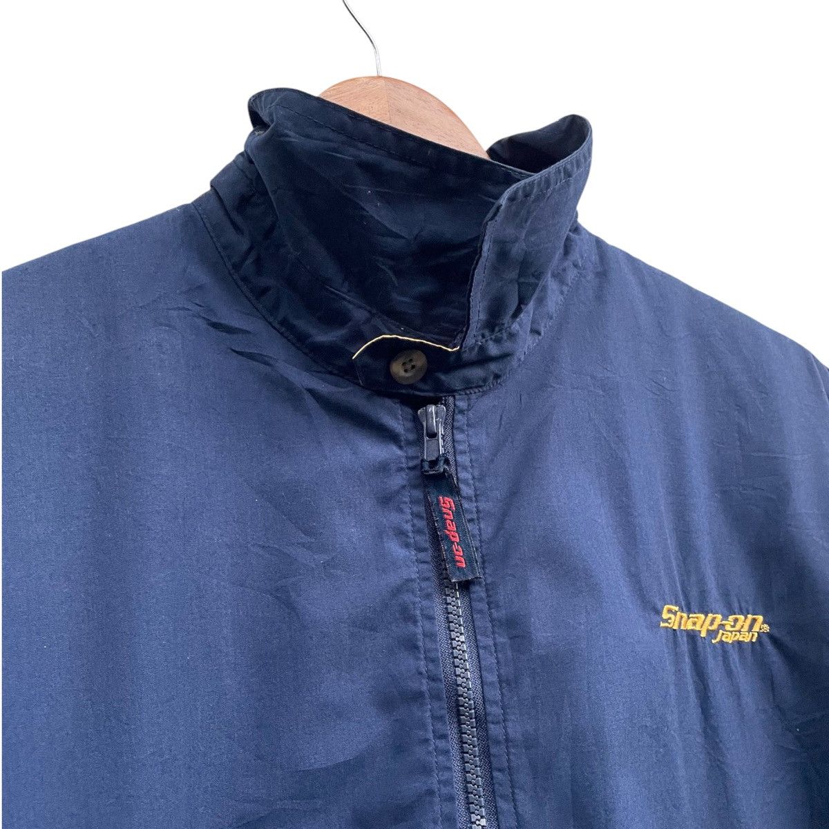 Japanese Brand × Vintage Vintage Snap On Racing Motorsport Backhit Winbreaker Jacket Size US L / EU 52-54 / 3 - 6 Thumbnail
