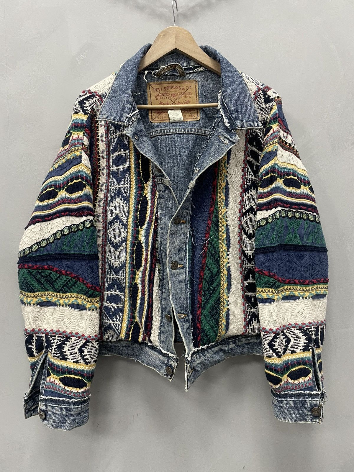 Burton × Coogi BURTON X COOGI DOWN FILLED PUFFER JACKET