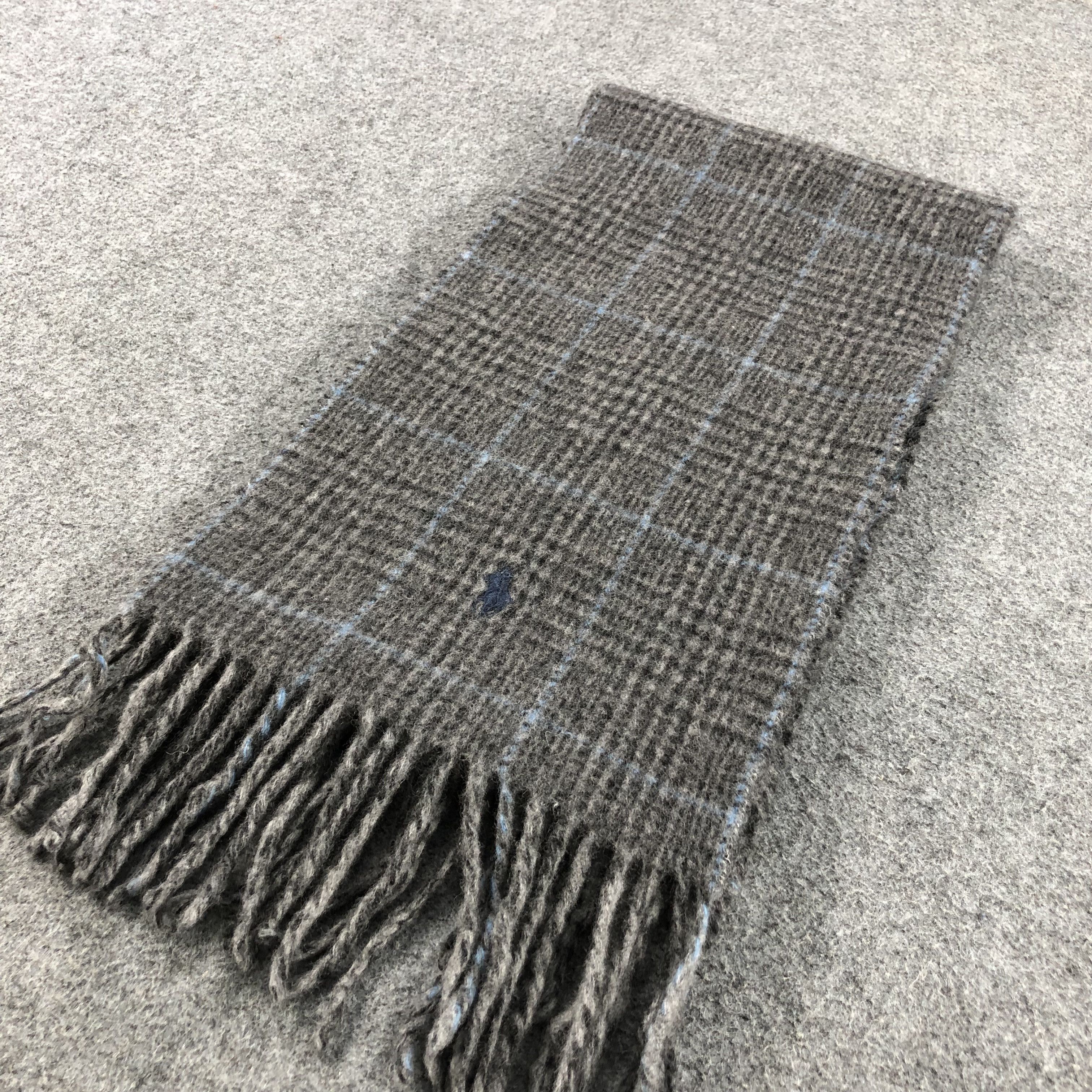 Polo Ralph Lauren Polo Ralph Lauren Wool Scarf Muffler V722 Size ONE SIZE - 3 Thumbnail