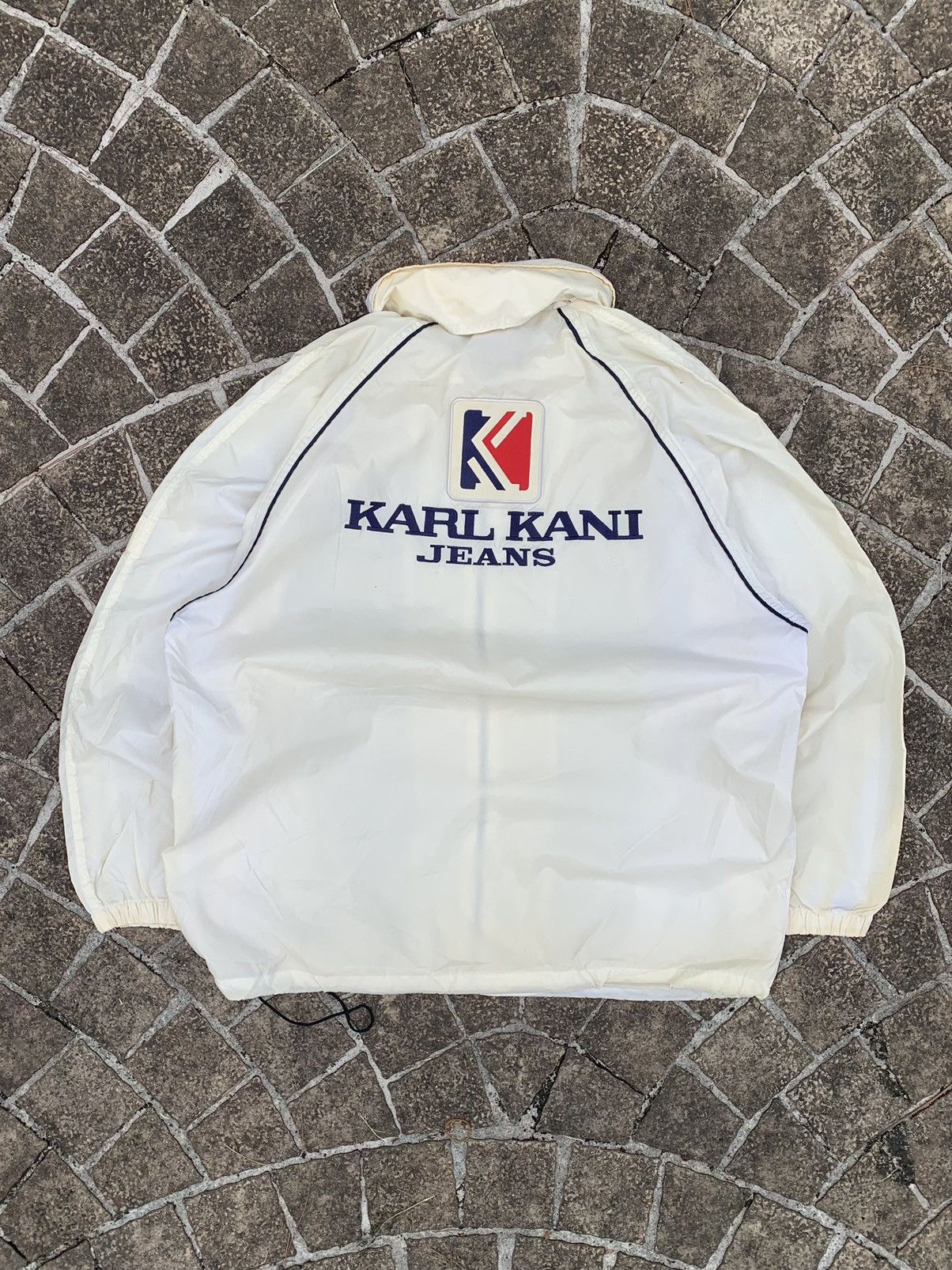 Karl Kani vintage karl kani jeans jacket big logo Size US XL / EU 56 / 4 - 3 Thumbnail