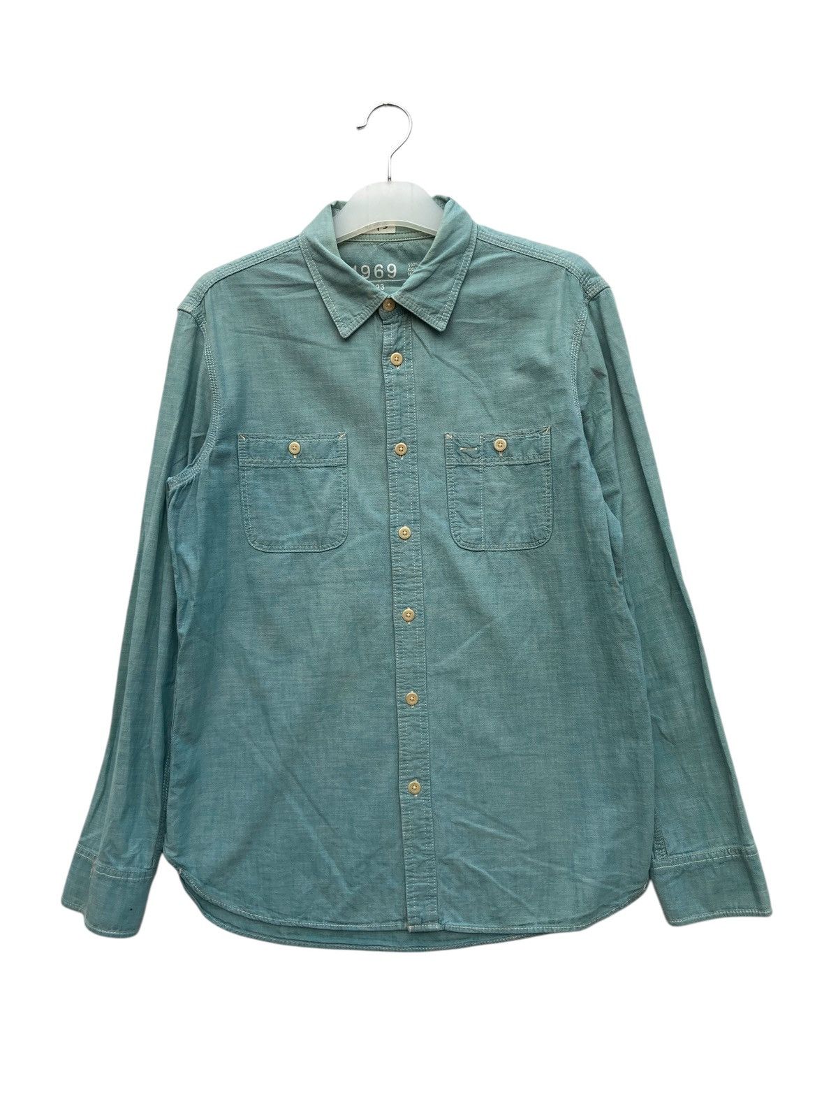 Vintage Vintage Gap Button up Shirt Size US M / EU 48-50 / 2 - 1 Thumbnail