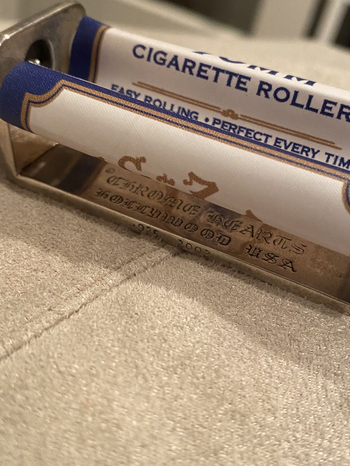 Chrome Hearts Chrome Hearts Fleur De Leis Silver Cigarette Joint Roller Size ONE SIZE - 6 Thumbnail