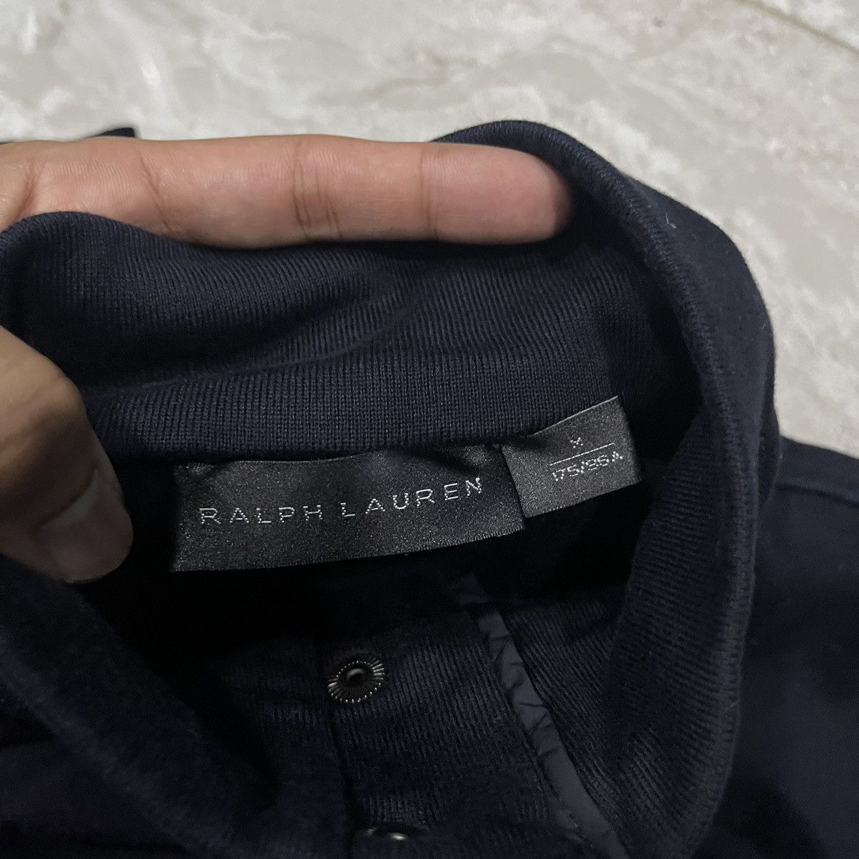 Designer × Ralph Lauren (Made In Italy) Ralph Lauren Black Half Zipper Size US S / EU 44-46 / 1 - 7 Thumbnail