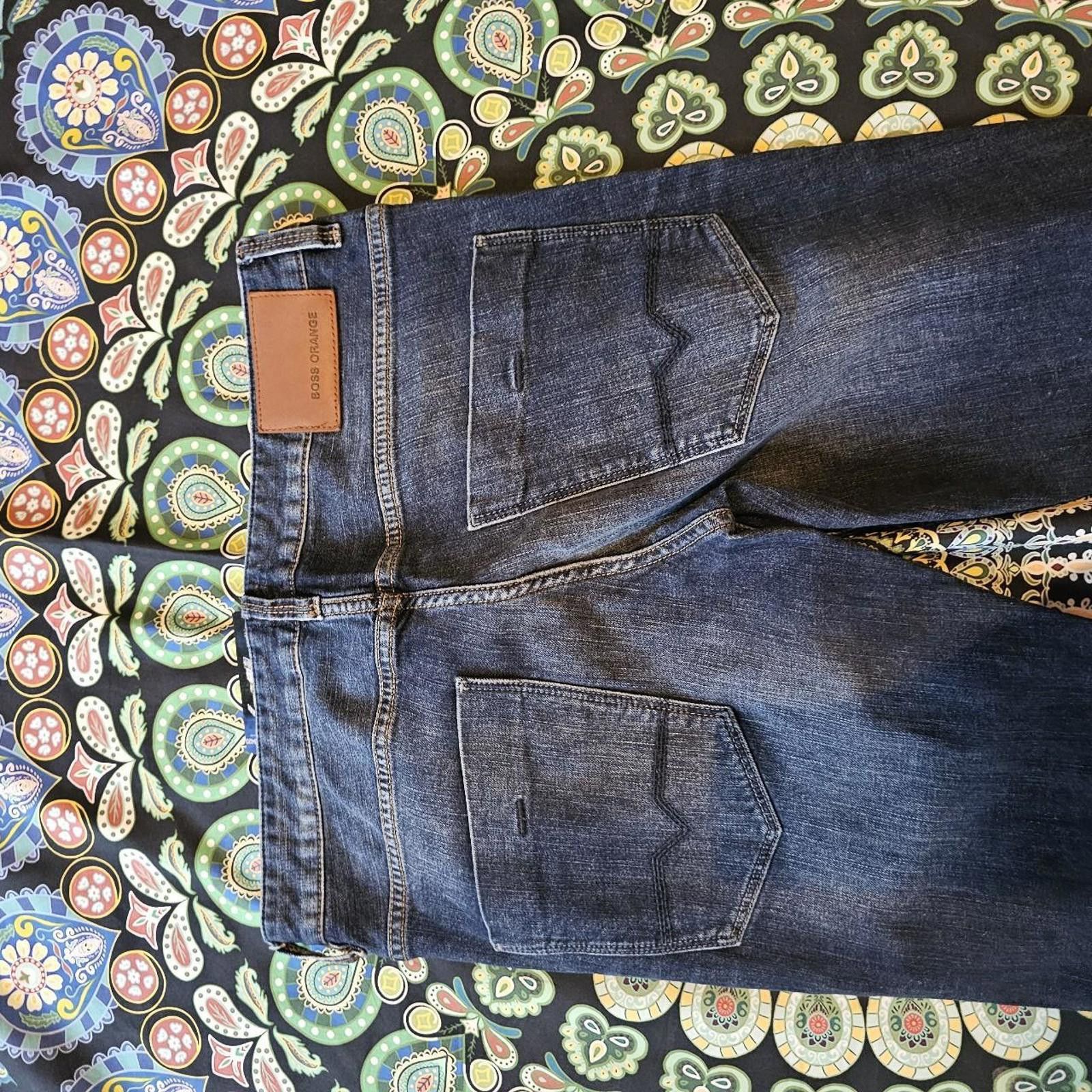 Hugo Boss Hugo Boss Men's Blue Jeans Size US 32 / EU 48 - 7 Thumbnail