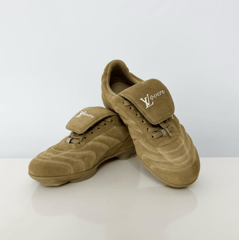 Louis Vuitton Louis Vuitton Round Toe Lace-Up Dad Sneakers Size US 7 / IT 37 - 6 Thumbnail