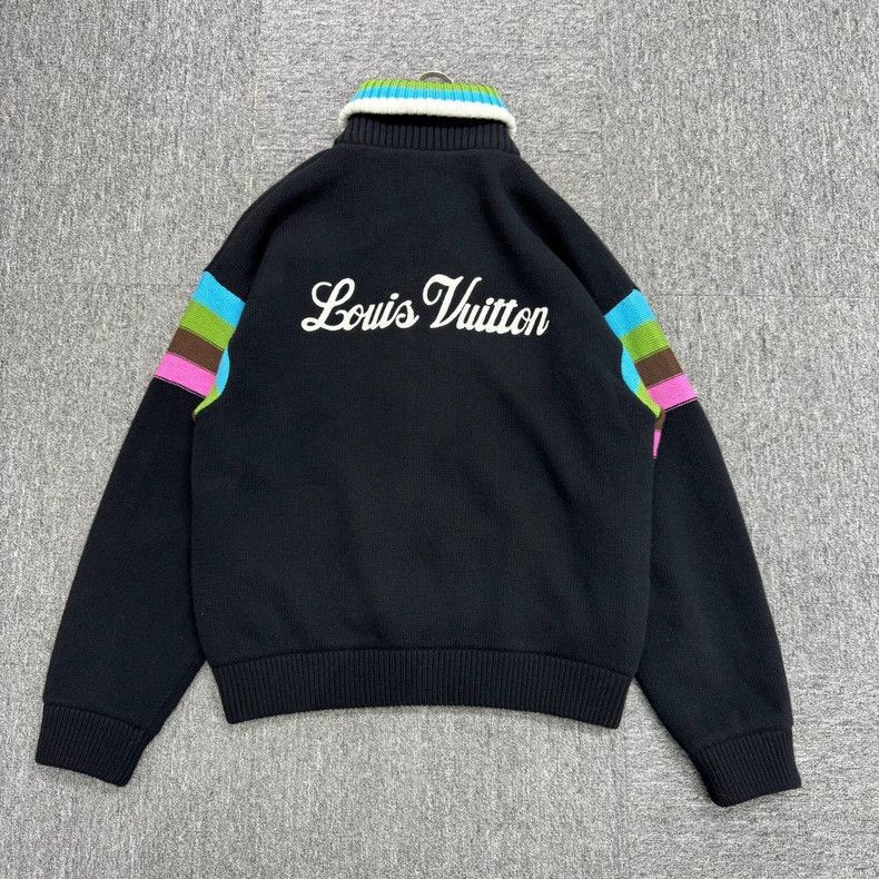 Louis Vuitton Louis Vuitton Tyler Knit Jacket with Print-2506 Size US XXL / EU 58 / 5 - 2 Thumbnail