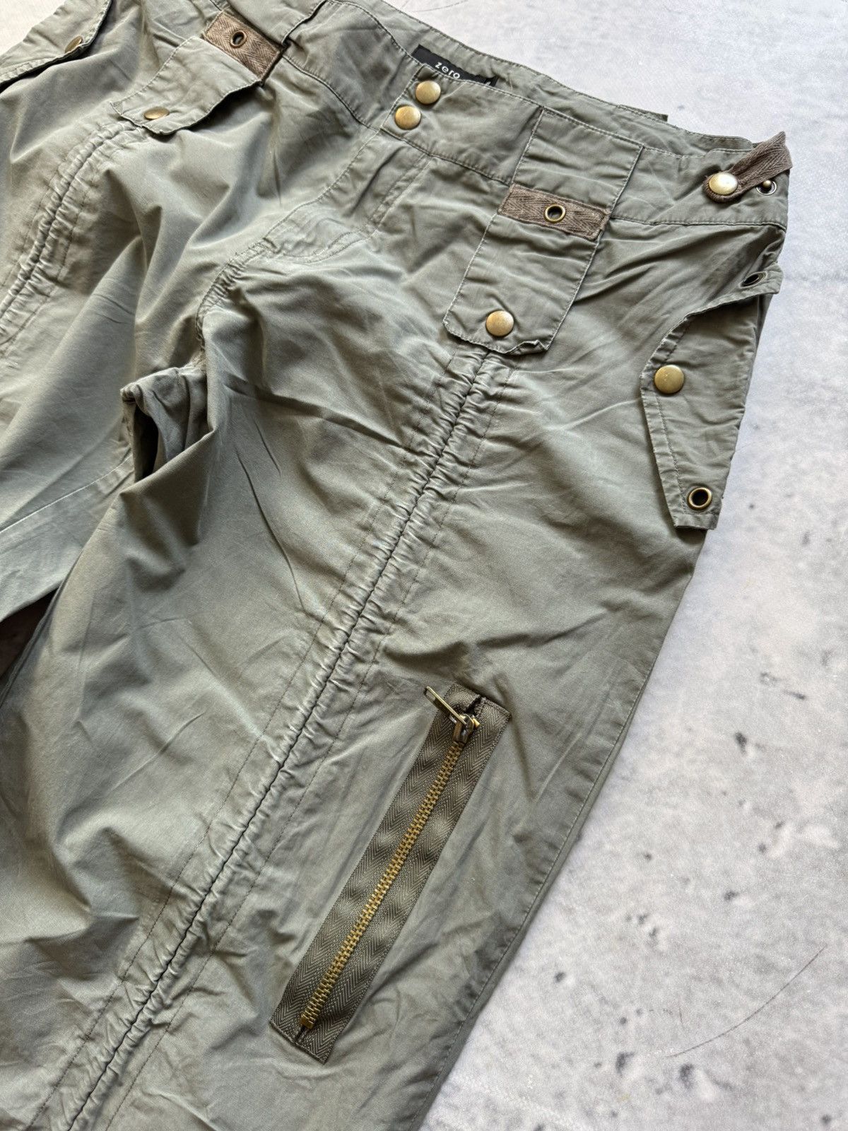 Japanese Brand × Vintage Japanese style Y2K hype pants Zero Size 26" / US 2 / IT 38 - 5 Thumbnail