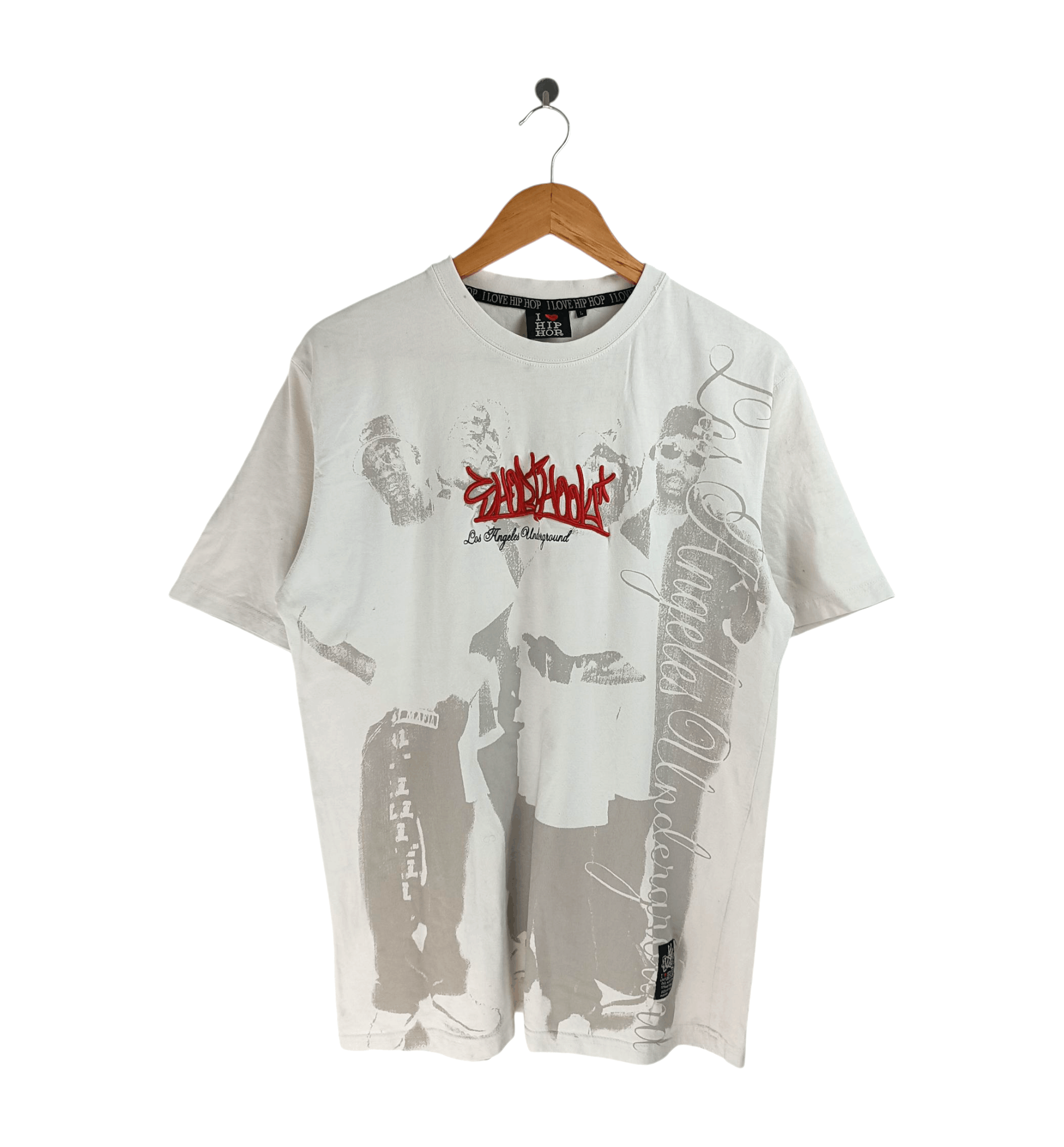 Rap Tees VINTAGE 2000s LOS ANGELES LA RAP HIP HOP STYLE Y2K TUPAC Size US L / EU 52-54 / 3 - 1 Thumbnail