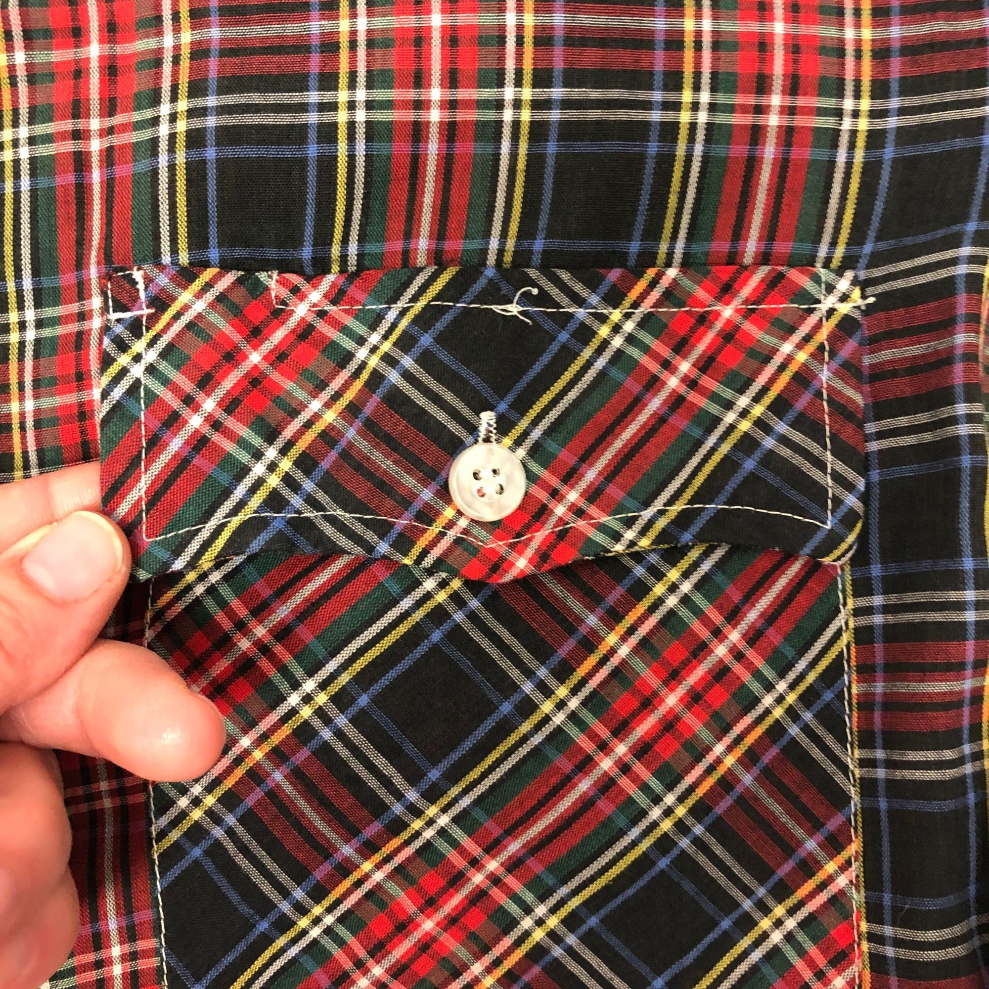 Other Vtg YoungBloods Red Plaid ULTRA THIN MoD Rockabilly Shirt Size US S / EU 44-46 / 1 - 4 Thumbnail