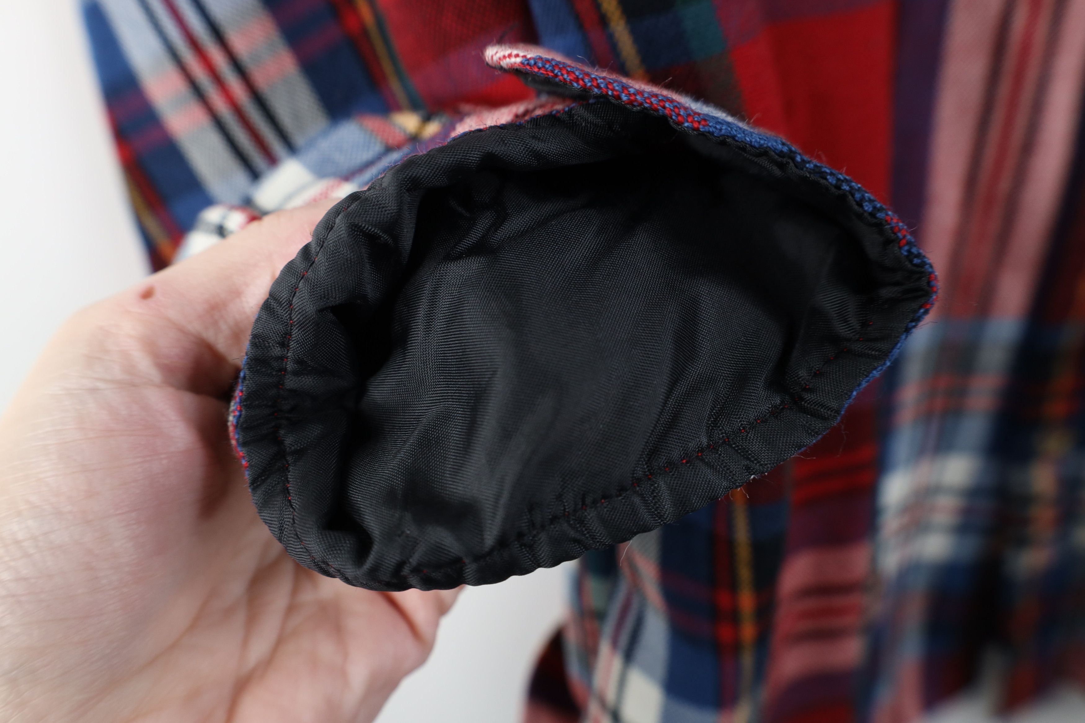 Vintage Vintage 70s 80s Streetwear Pocket Knit Collared Button Shirt Size US L / EU 52-54 / 3 - 5 Thumbnail