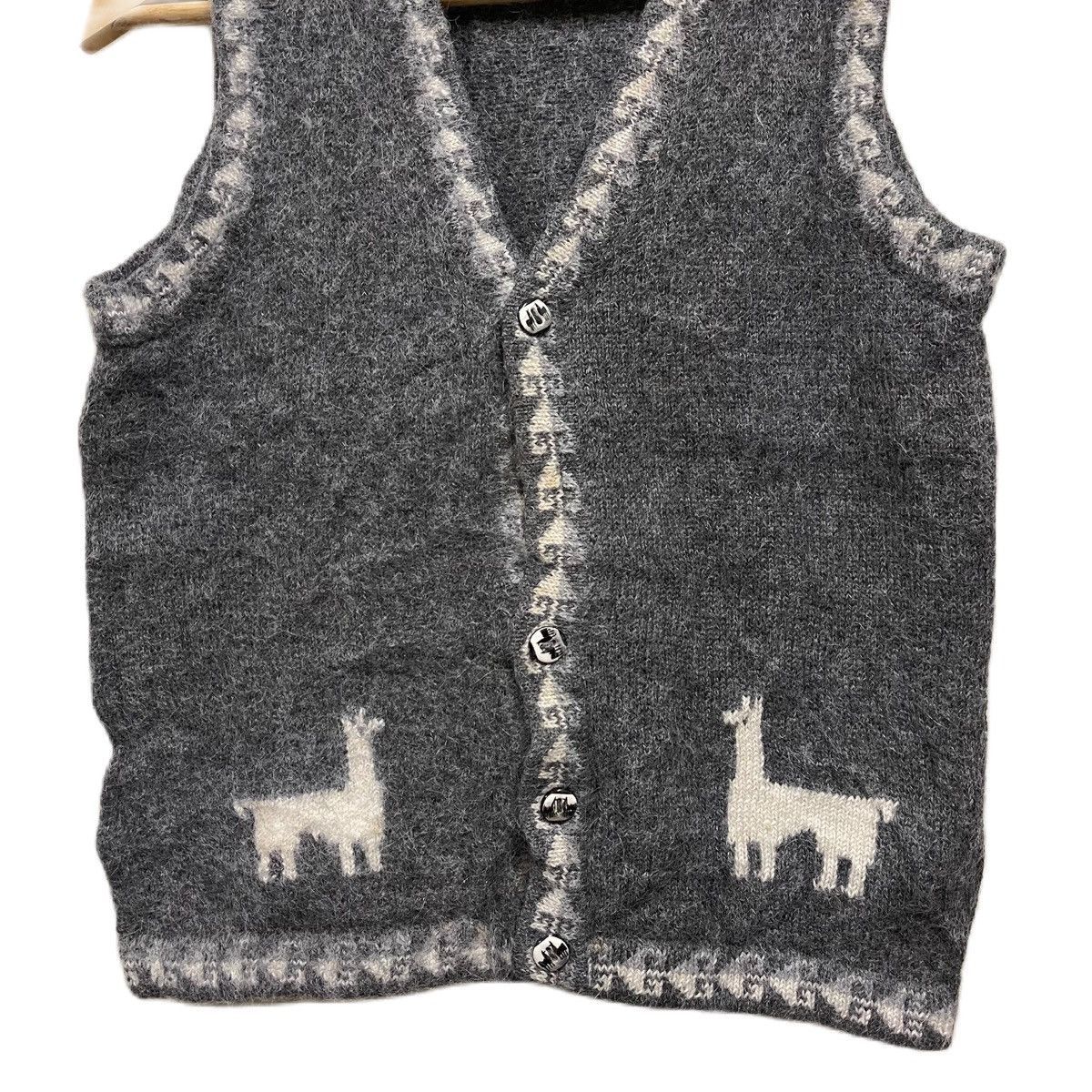 Japanese Brand Alpaca house knitwear vest Size US S / EU 44-46 / 1 - 2 Thumbnail