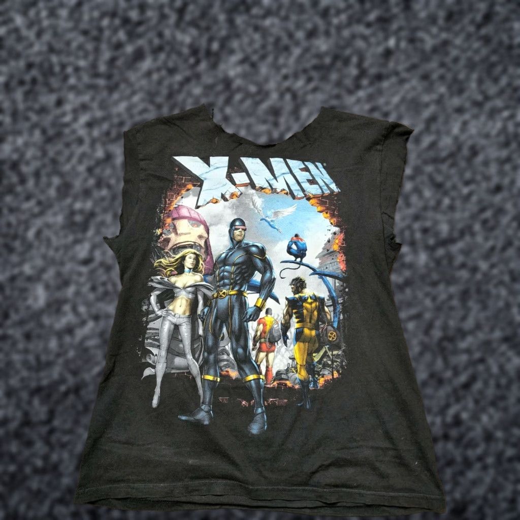 Vintage VINTAGE Marvel X-Men Astonishing Comic Graphic T-Shirt Distressed Black Mens L Size US L / EU 52-54 / 3 - 1 Thumbnail