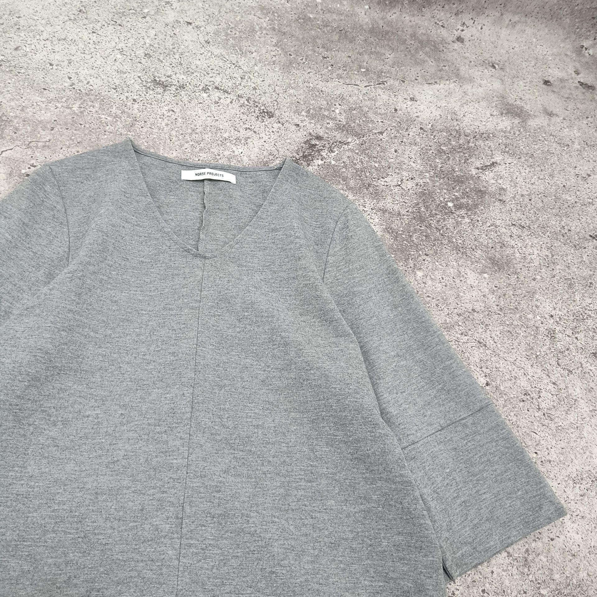 Other Norse Projects V womens t shirt grey oversized can fit S-M Size XS / US 0-2 / IT 36-38 - 2 Thumbnail