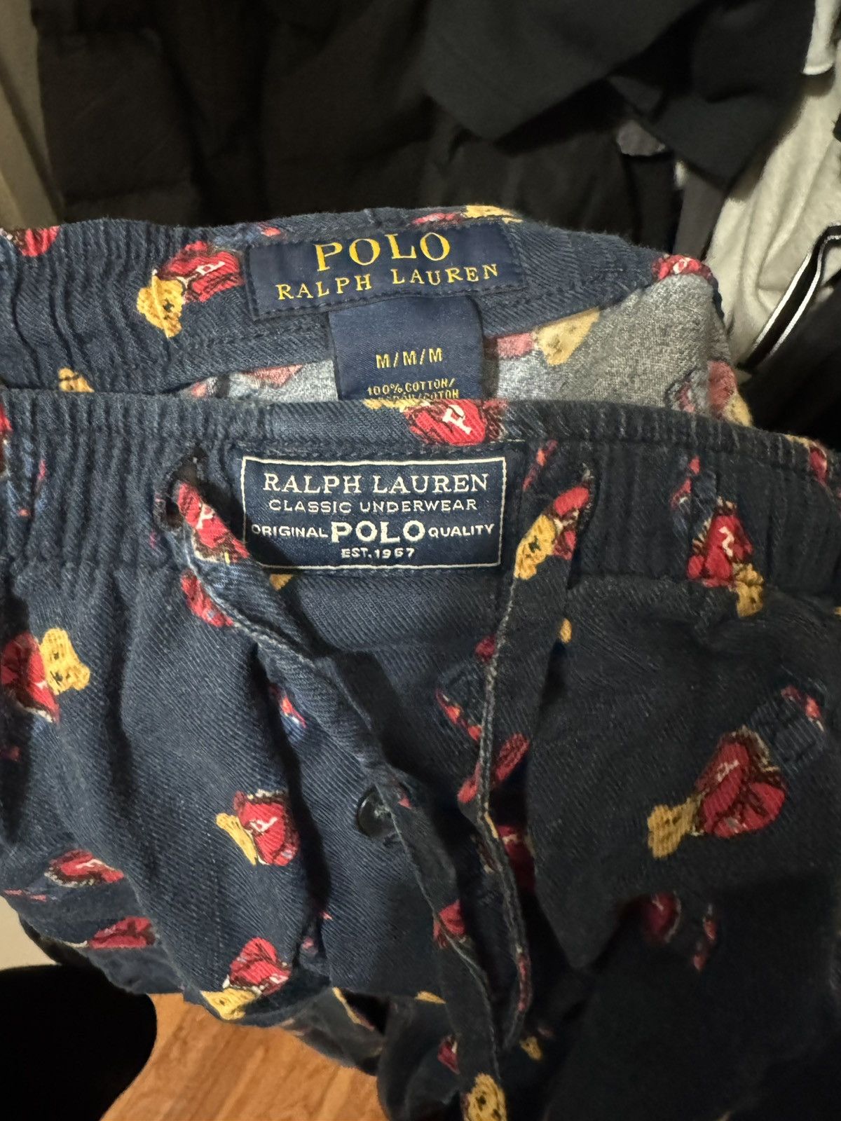 Polo Ralph Lauren Polo ralph teddy bear print pjs Size US 32 / EU 48 - 3 Thumbnail
