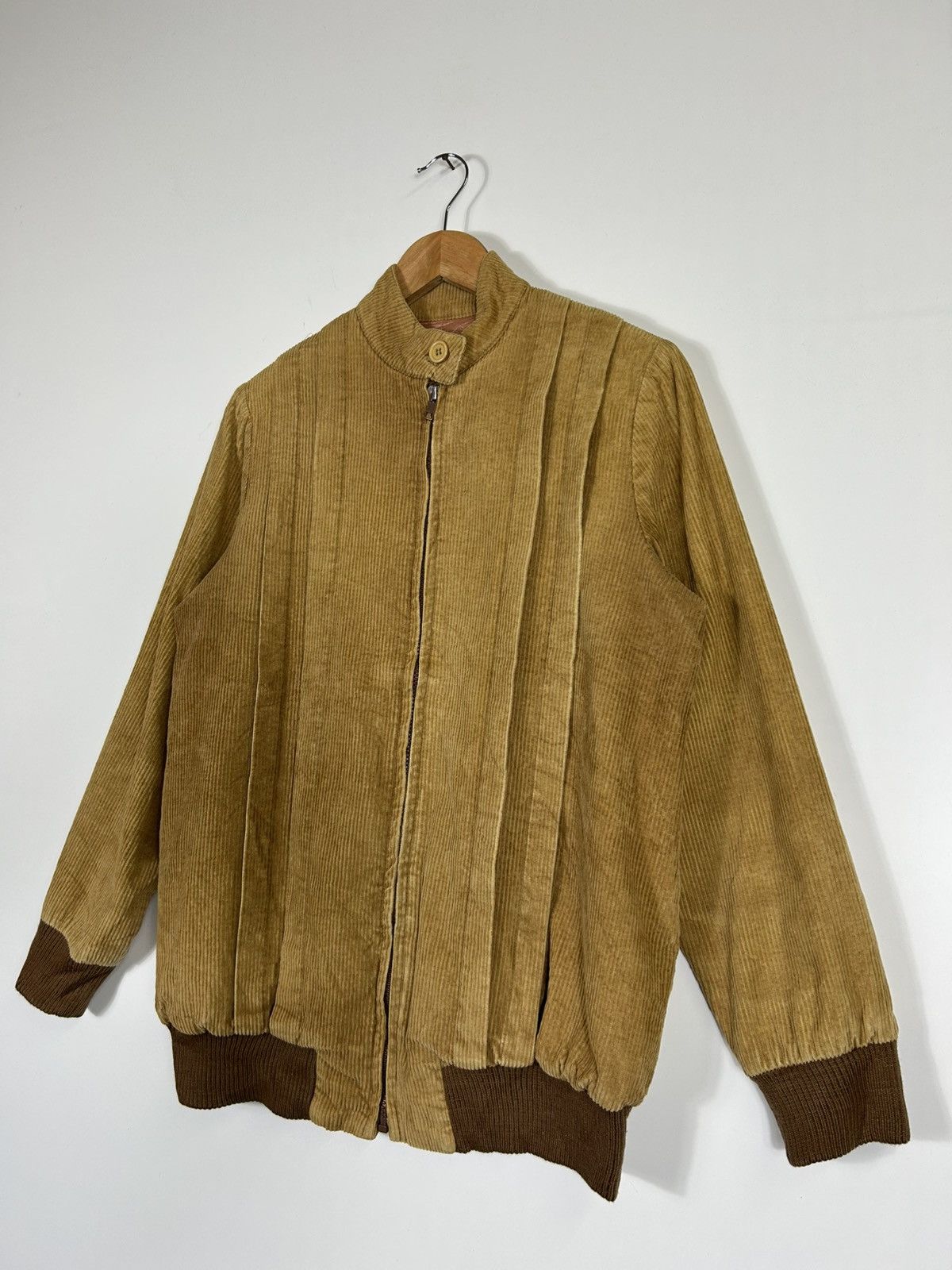 Vintage ⚡️Vintage Lady Madonna Corduroy Bomber Jacket Size XS / US 0-2 / IT 36-38 - 3 Thumbnail