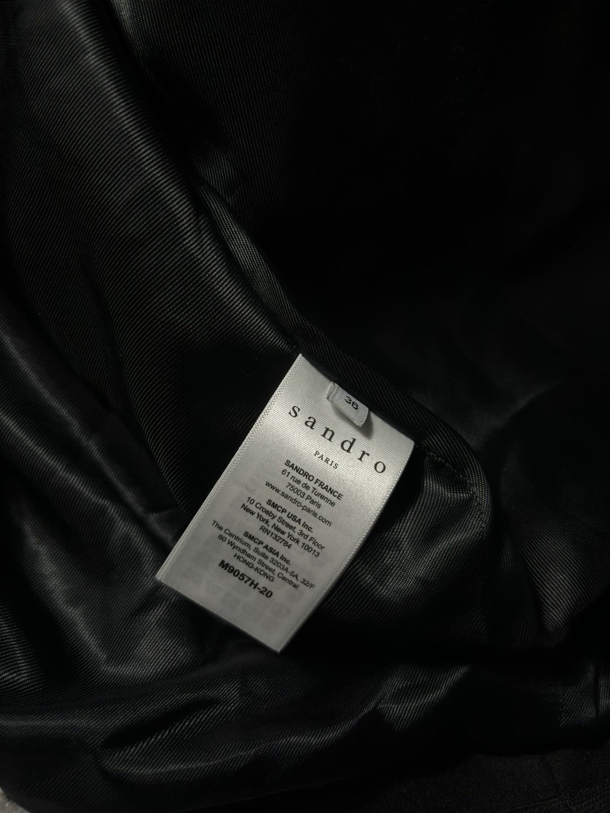 Designer × Sandro SANDRO Paris Coat Virgin Wool Mohair RIRI Luxury Old Money Size S / US 4 / IT 40 - 5 Thumbnail