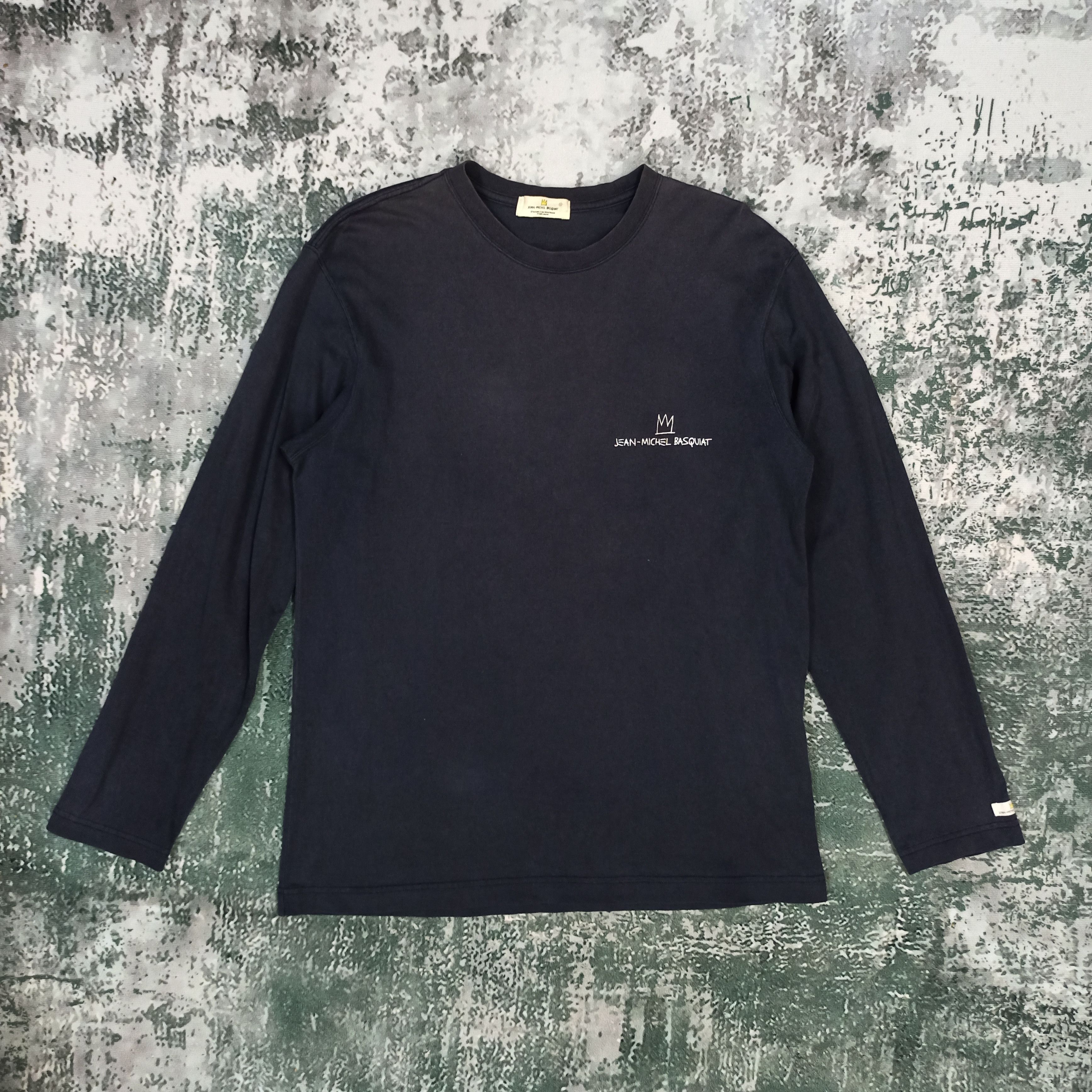 Jean-Michel Basquiat Vintage Jean-Michel Basquiat Long Sleeve Tshirt Art Size US M / EU 48-50 / 2 - 3 Thumbnail