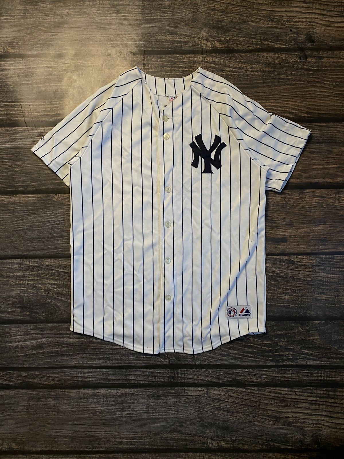 Other JOHNNY DAMON NEW YORK YANKEES BASEBALL JERSEY Size US L / EU 52-54 / 3 - 2 Thumbnail
