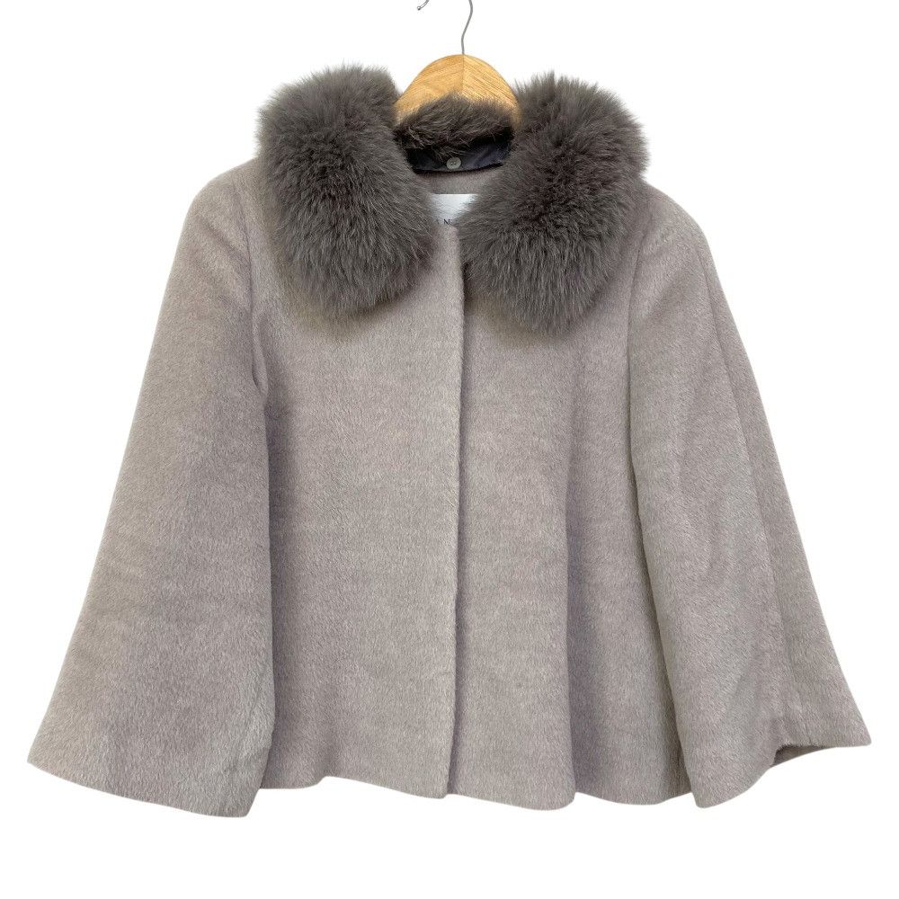 Other Other ANAYI Fox Fur Alpaca Short Coat Fur Outerwear DUTY FREE for USA Size ONE SIZE - 1 Thumbnail