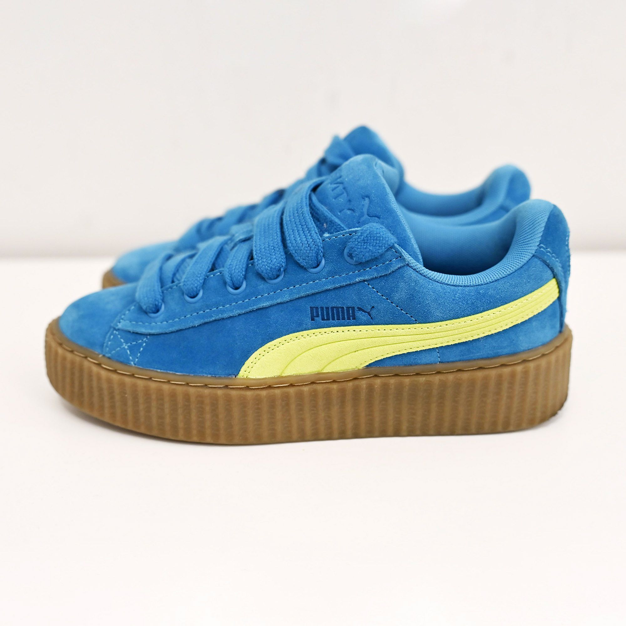 Fenty Fenty Puma Creeper Phatty suede sneakers in blue Size US 8 / IT 38 - 6 Thumbnail