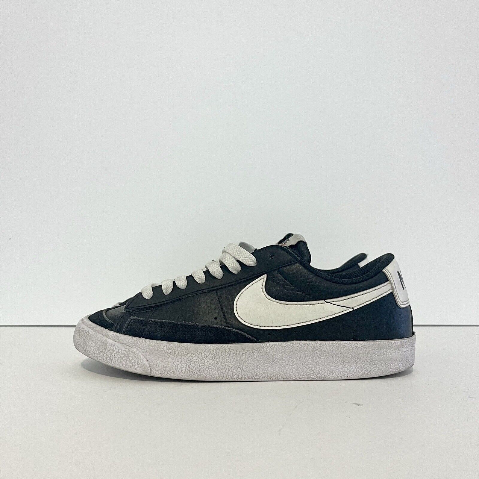 Nike 2021 Nike Blazer Low ‘77 GS Leather Vtg DA4074-002 Sz 5.5Y Size US 7 / IT 37 - 1 Thumbnail