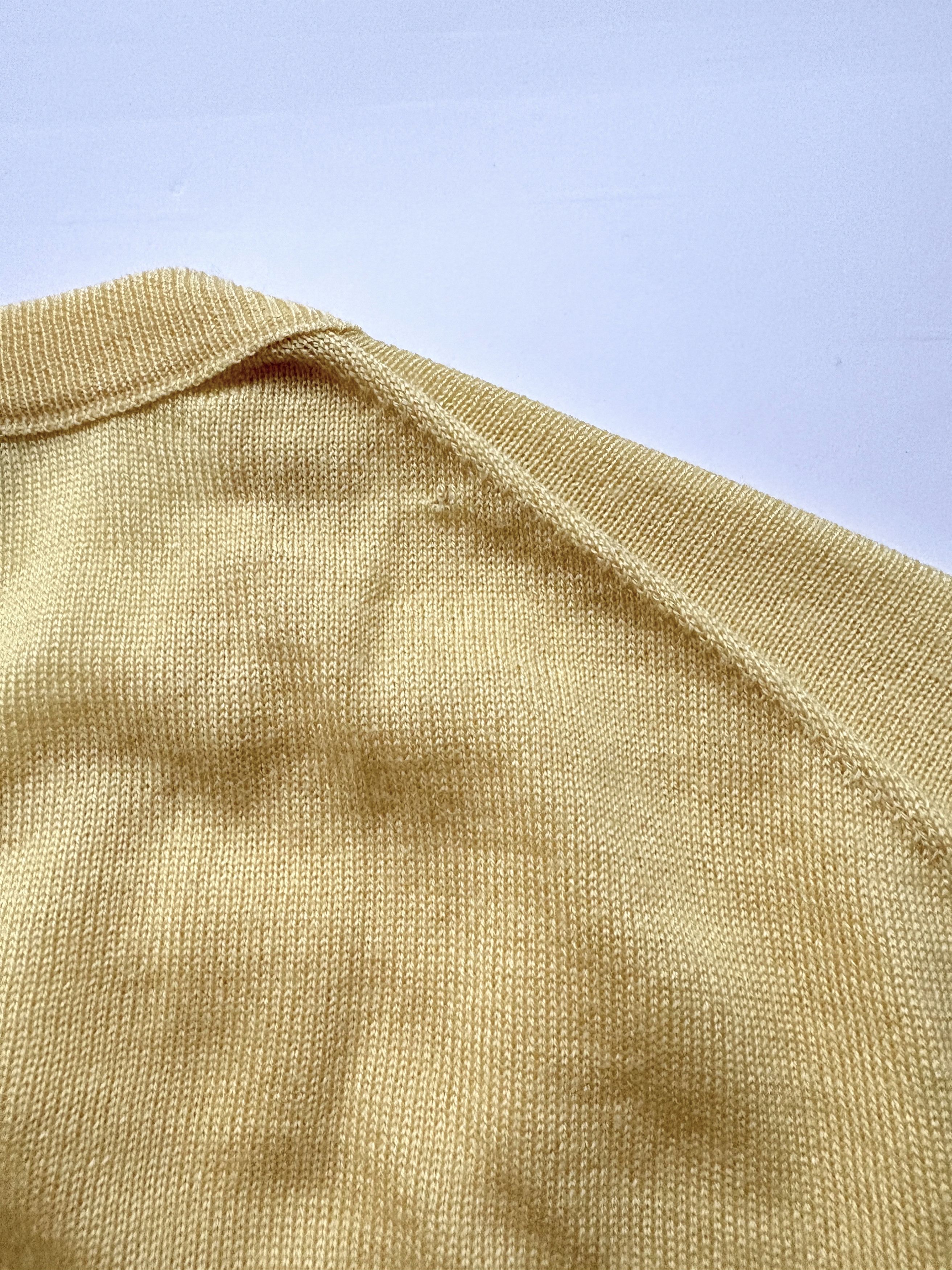 Prada ⚡️QUICK SALE⚡️ 2016 Prada Yellow Wool/Silk Knit Top Size M / US 6-8 / IT 42-44 - 8 Thumbnail