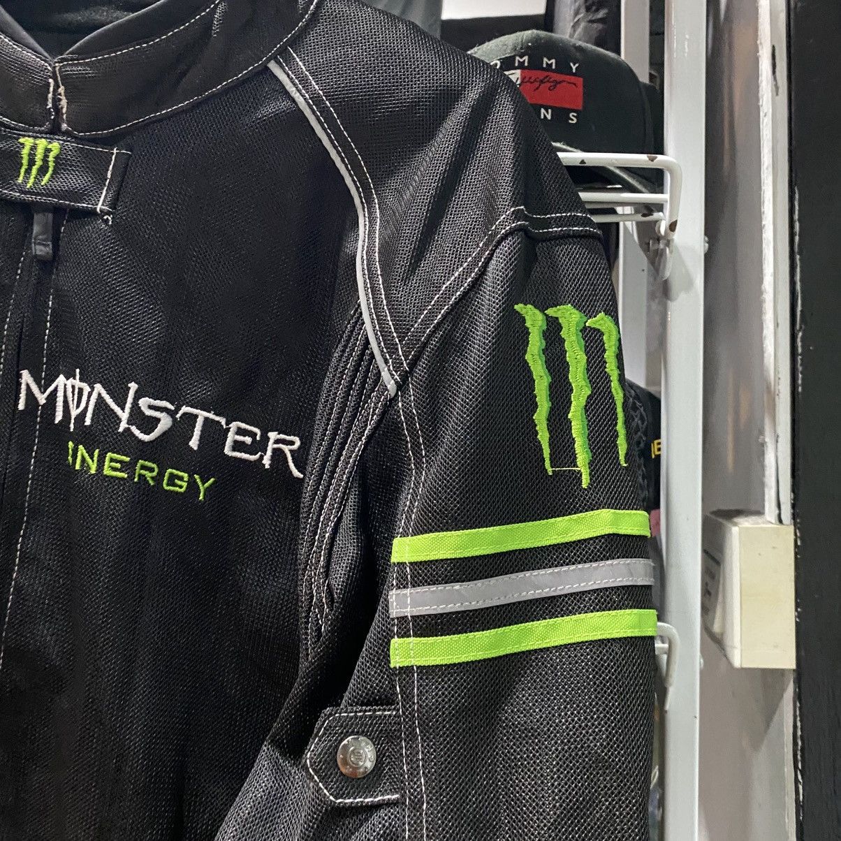 Other Vintage Monster Energy Racing Jacket Moto Bomber Size US XL / EU 56 / 4 - 13 Thumbnail
