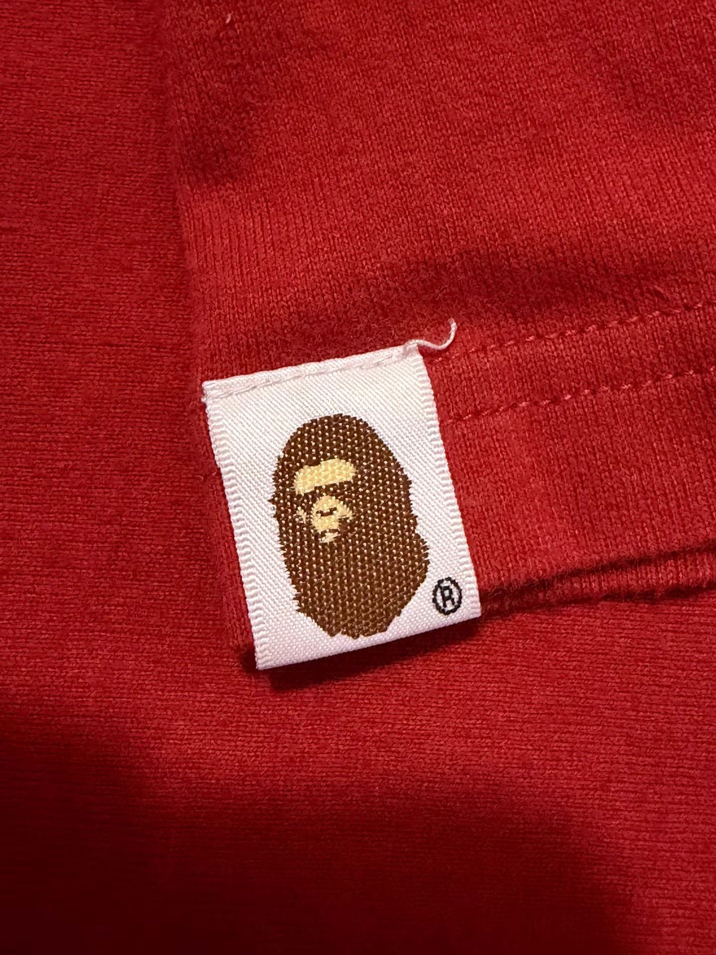 Bape Bape Ape Head Short Sleeve Tee Size US XL / EU 56 / 4 - 4 Thumbnail