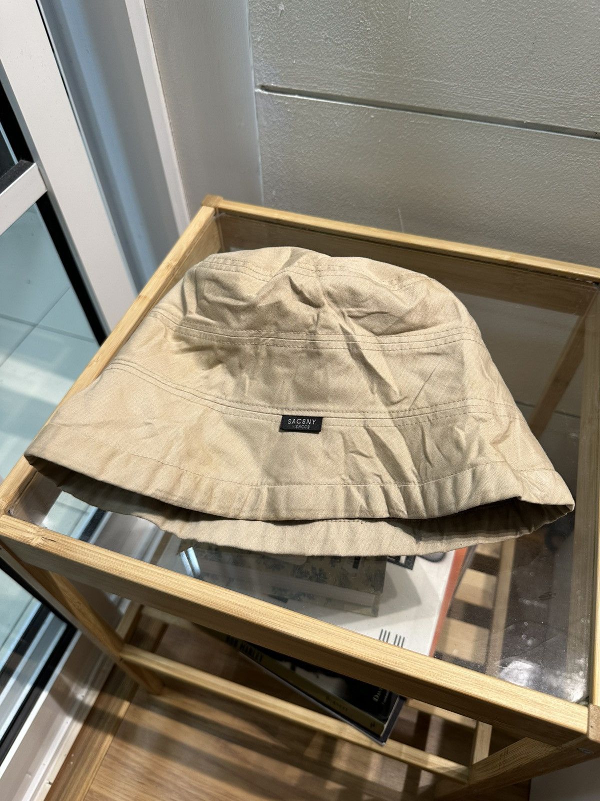 Vintage × Yohji Yamamoto Yohji Yamamoto Y’Saccs Sacsny Bucket Hat Size ONE SIZE - 4 Thumbnail