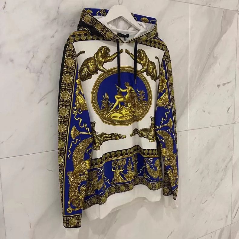 Versace Versace Men's hooded sweatshirt Size US L / EU 52-54 / 3 - 3 Thumbnail