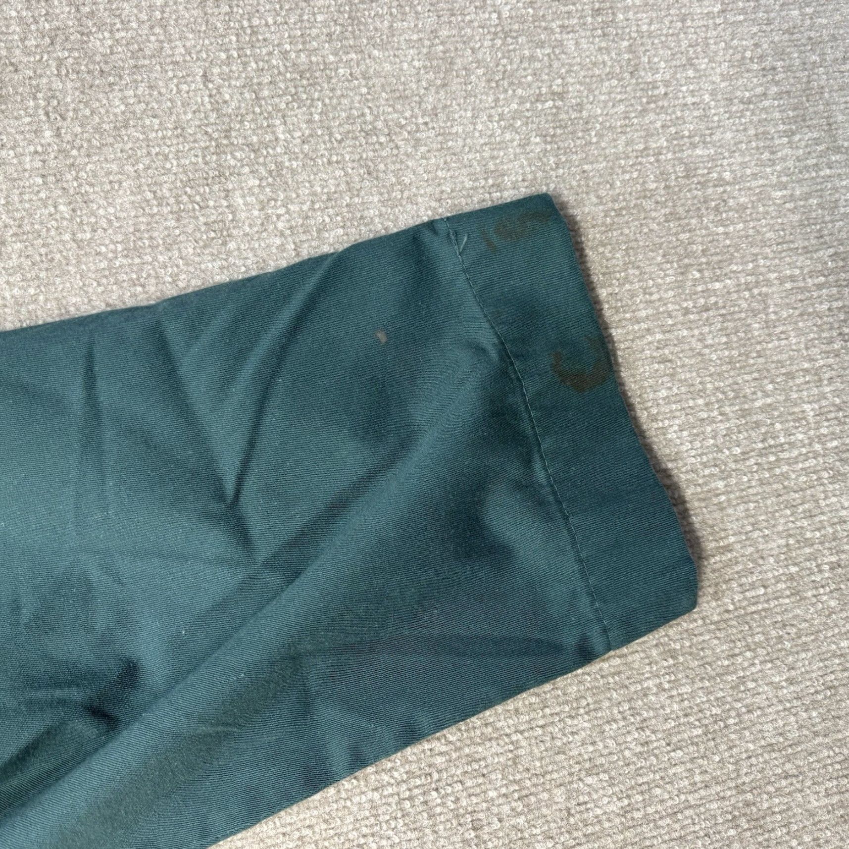 Vintage VINTAGE Chino Pants Mens 36x28 Workwear USA Made Green Talon Size US 36 / EU 52 - 6 Thumbnail