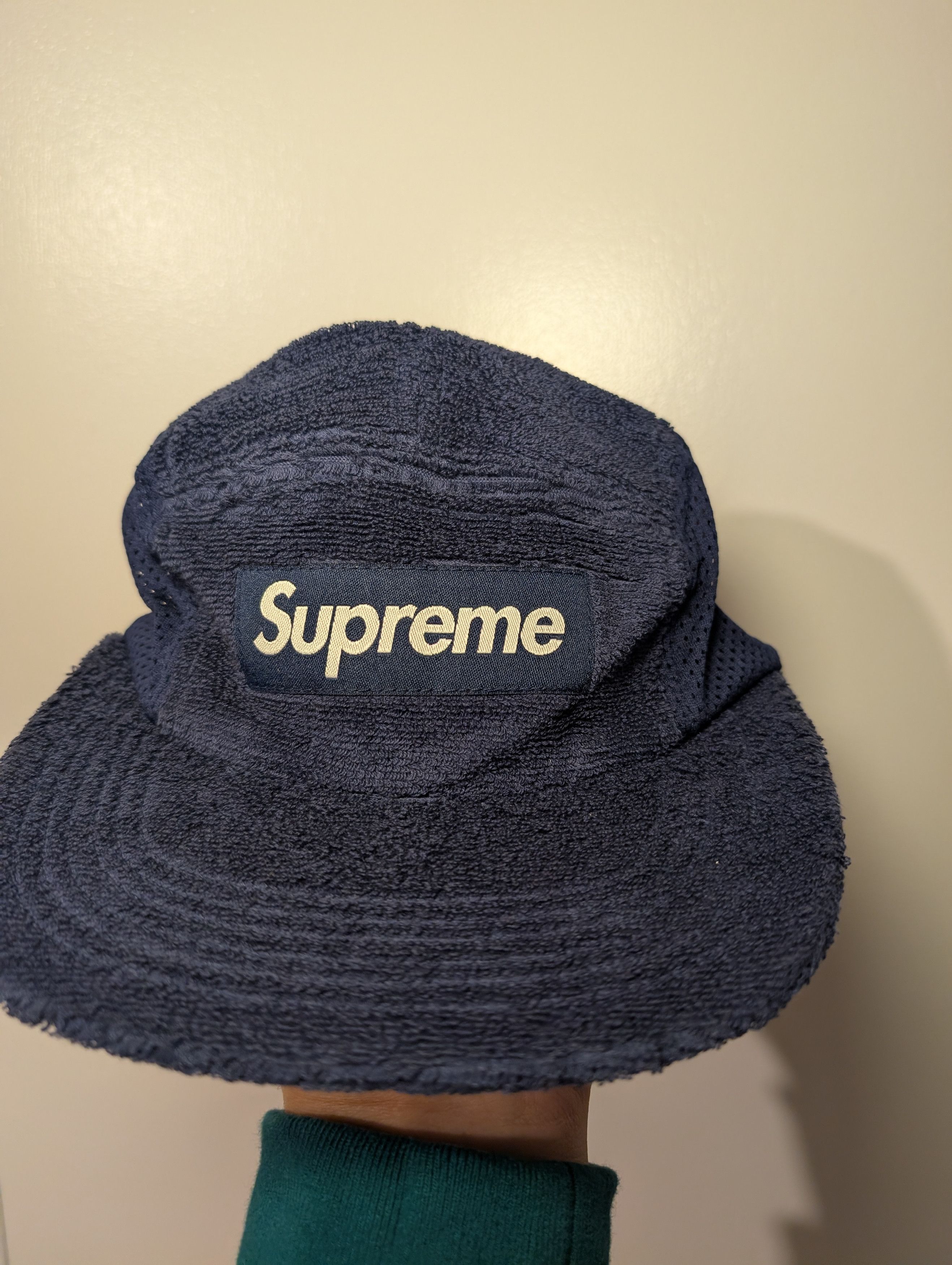 Supreme Supreme Terry Mesh Panel Cap Size ONE SIZE - 1 Thumbnail