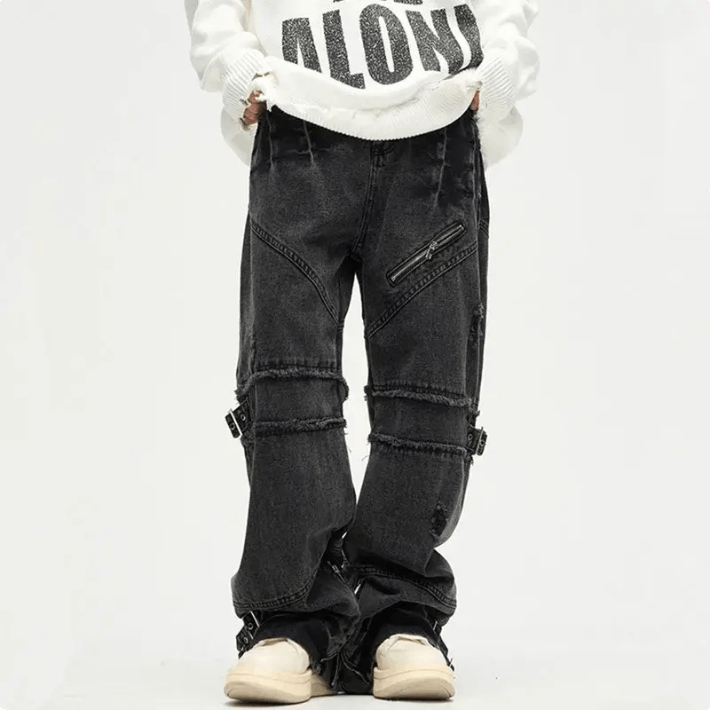 Jean Black loose-fit workwear jeans Size US 34 / EU 50 - 2 Thumbnail