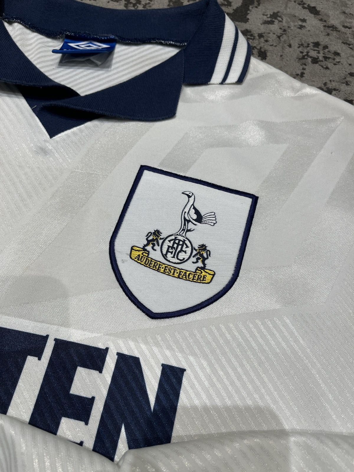 Vintage Tottenham Hotspur 1993/1995 Home Kit Size US XL / EU 56 / 4 - 3 Thumbnail