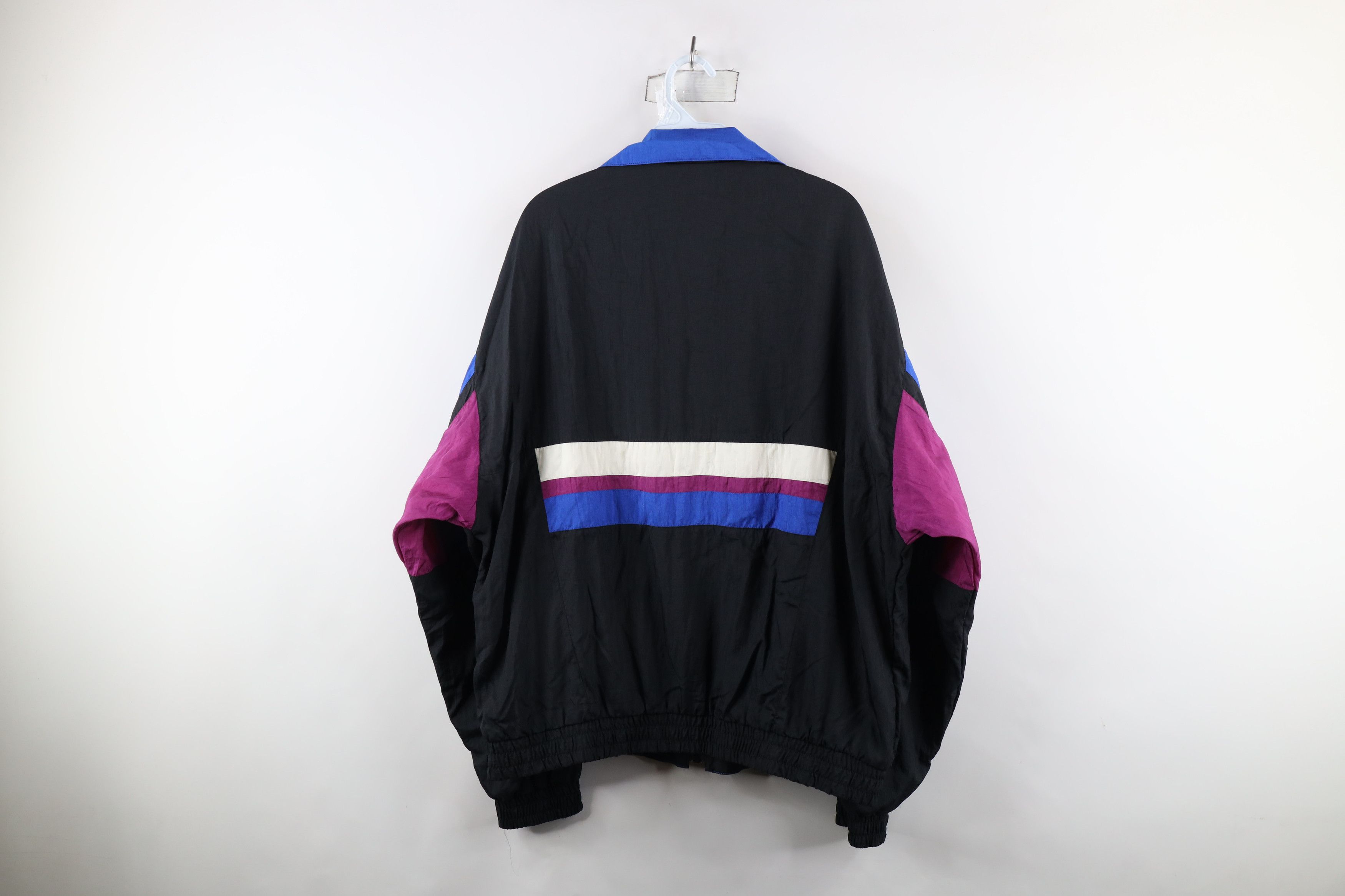 Vintage Vintage 90s USA Olympics Lined Zip Windbreaker Jacket Size US XL / EU 56 / 4 - 11 Thumbnail