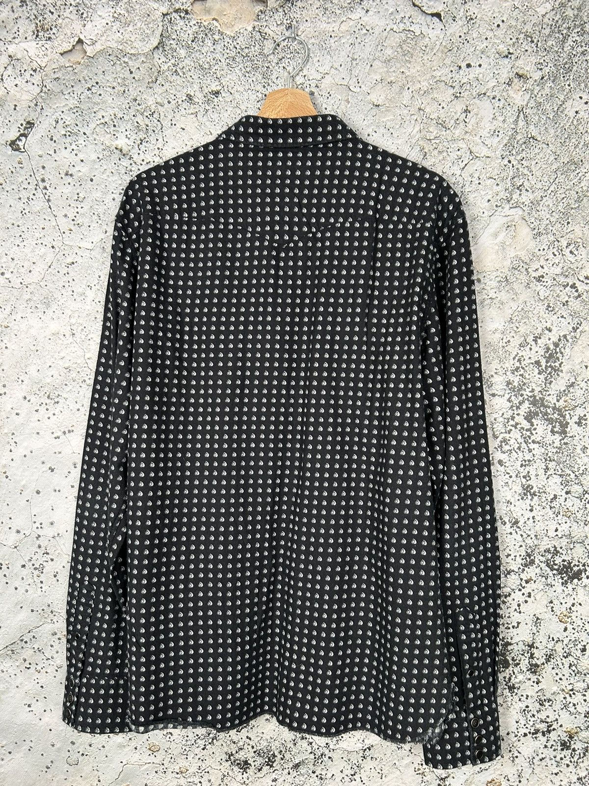 Allsaints Allsaints Dots Avantgarde Grunge Shirt Rock Punk Designer Size US XL / EU 56 / 4 - 4 Thumbnail