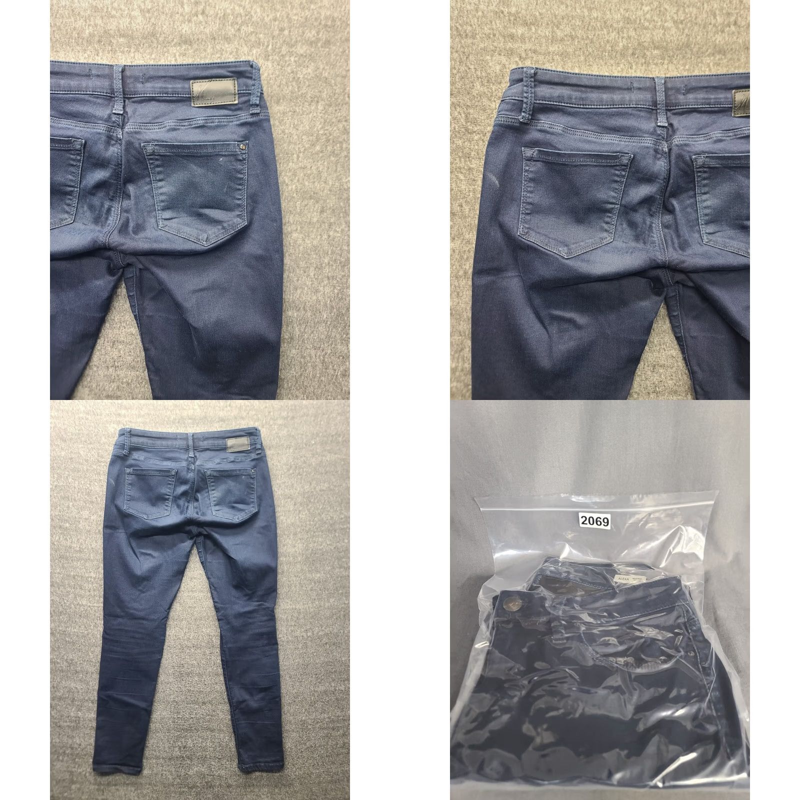 Mavi Mavi Jeans Womens 8 Skinny Fit Mid Rise Distressed Indigo Wash 28x28 Alexa Skinny Jeans Women Size 8 Slim Denim City Metal Preppy N/A Size 30" / US 8 / IT 44 - 9 Thumbnail