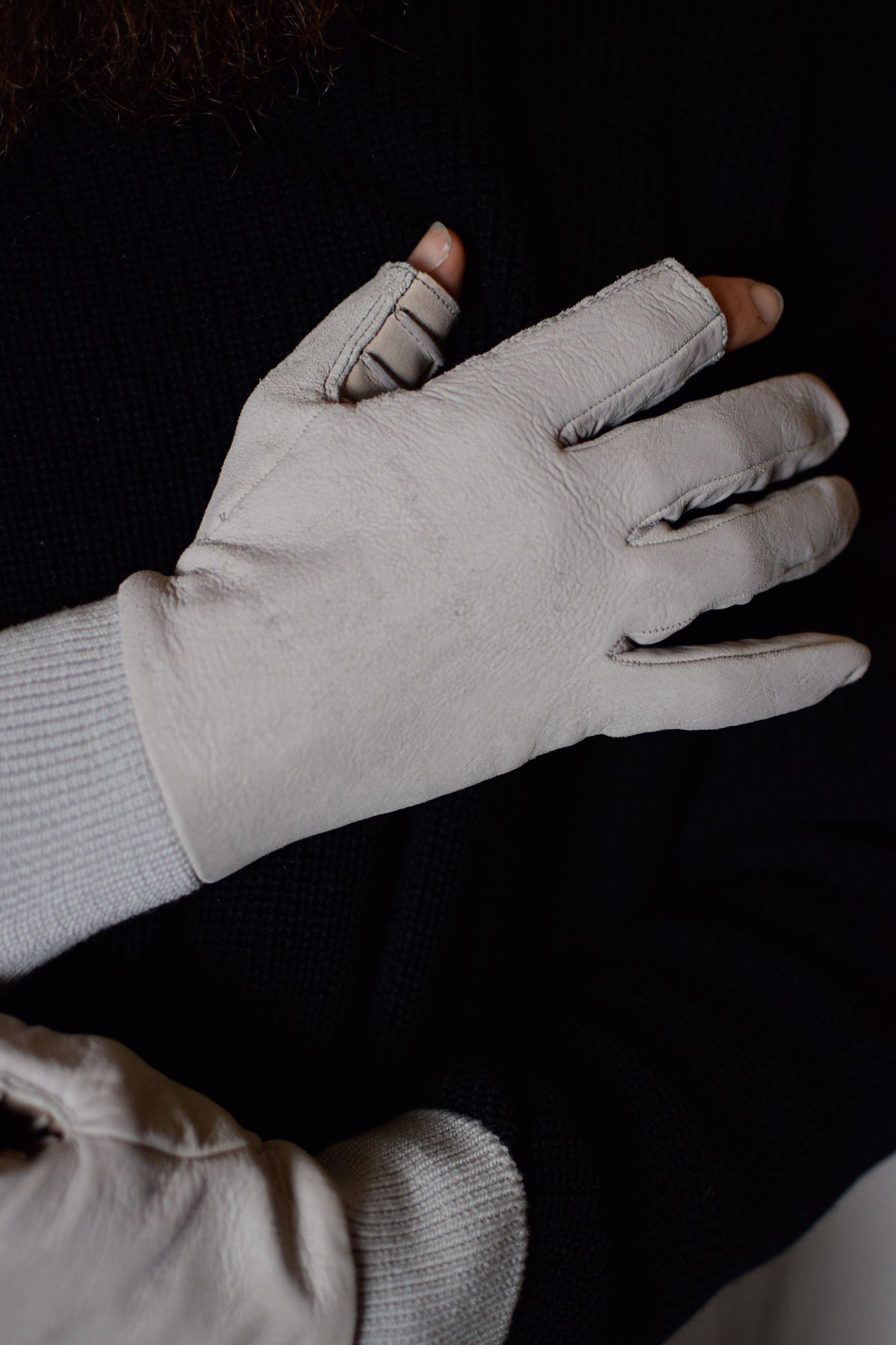 Rick Owens Rick Owens AW14 Ruhlmann Gloves - RR14F2475-COM7 Size ONE SIZE - 7 Thumbnail